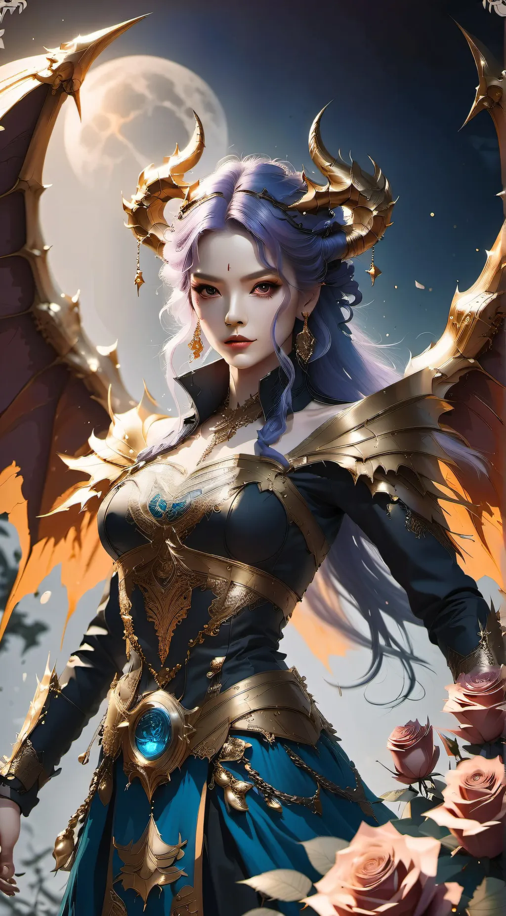 ai character: Angela background