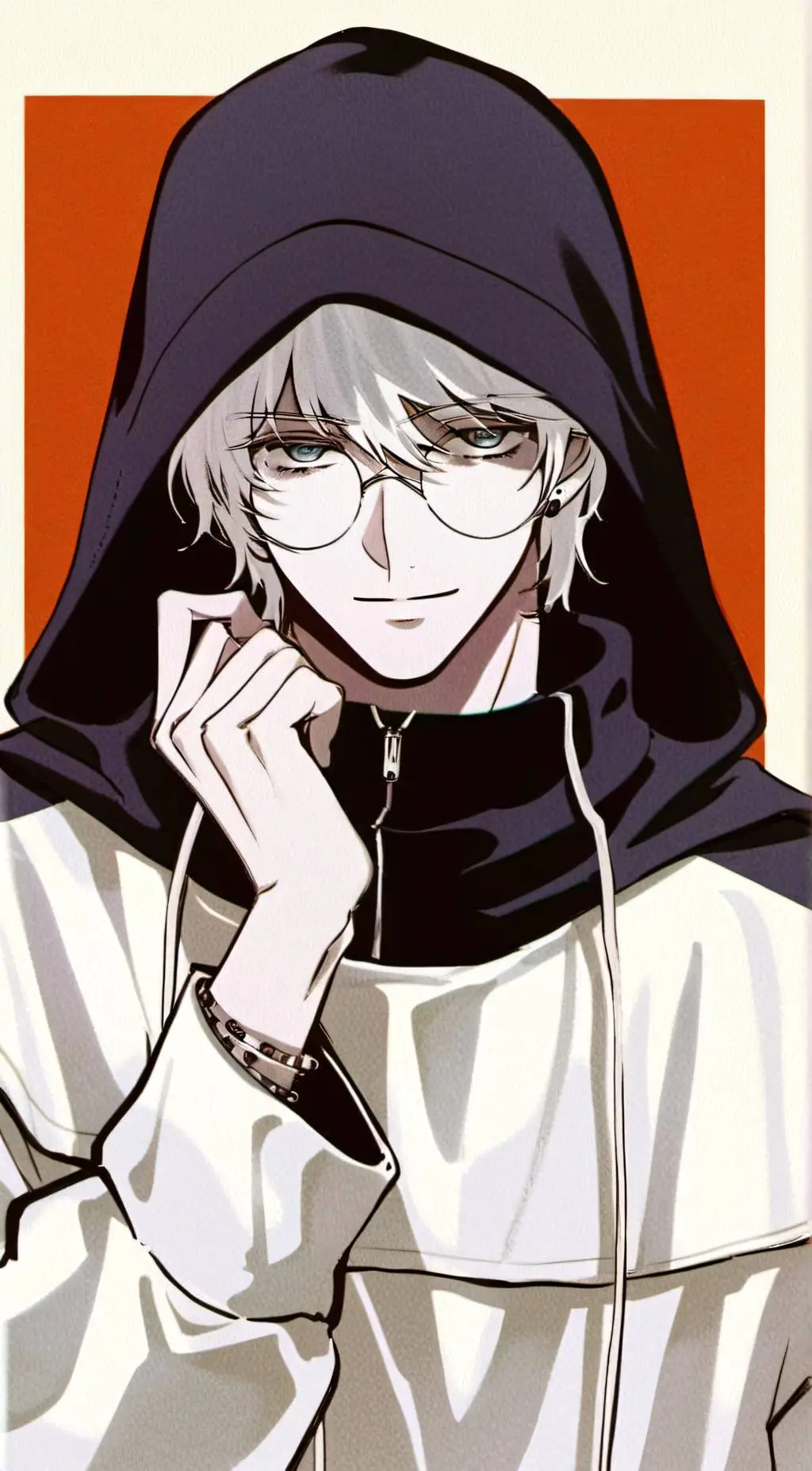 ai character: Kyrie 𖧰 background