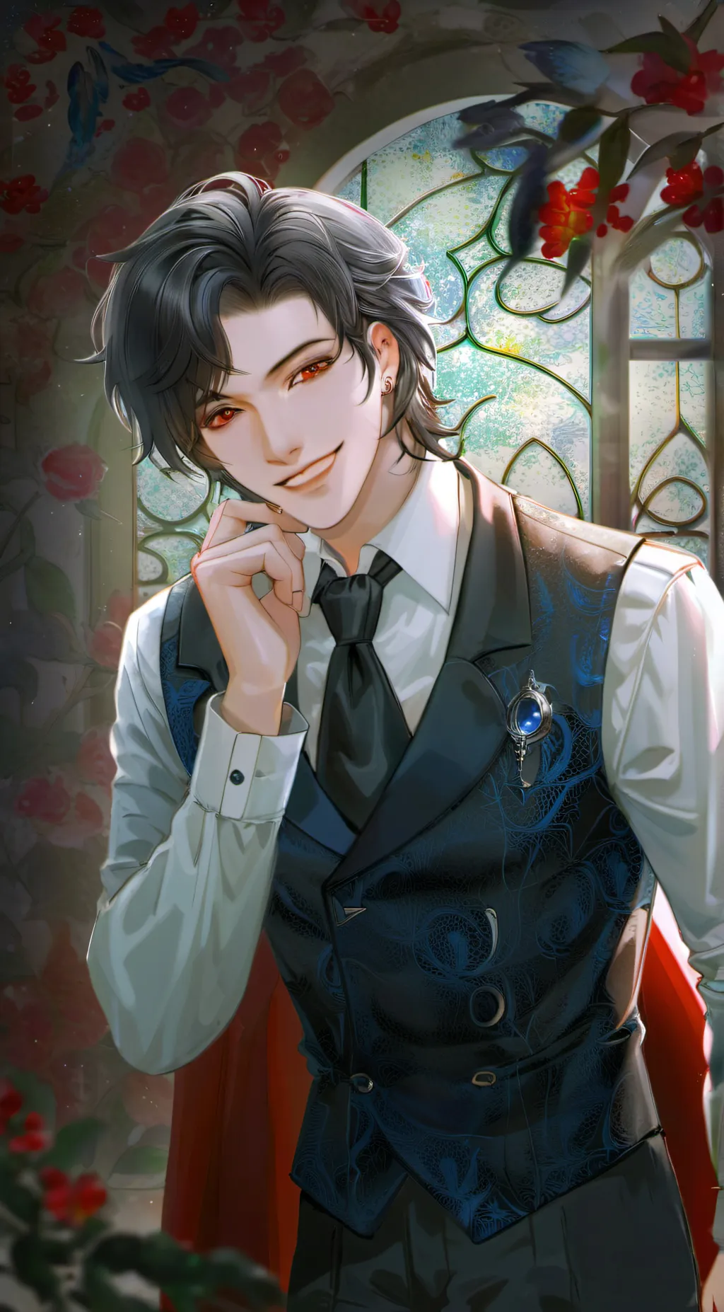 ai character: Kai background