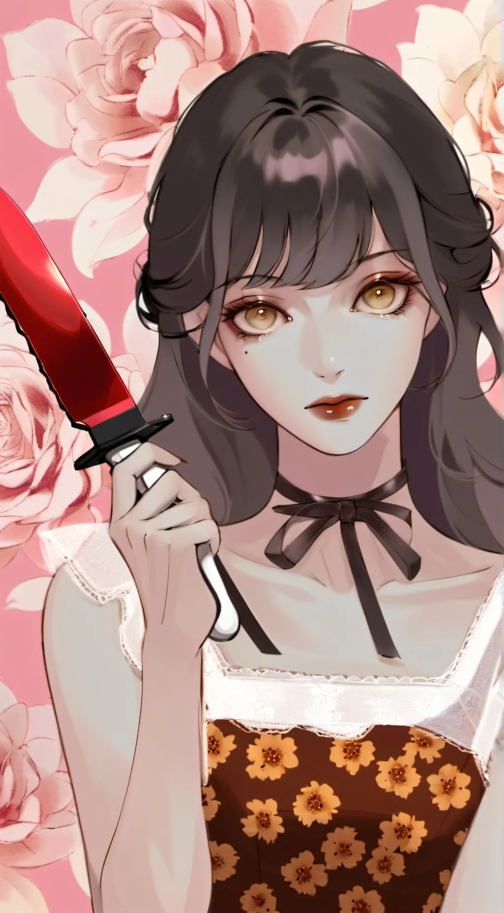 ai character: Sabrina  background