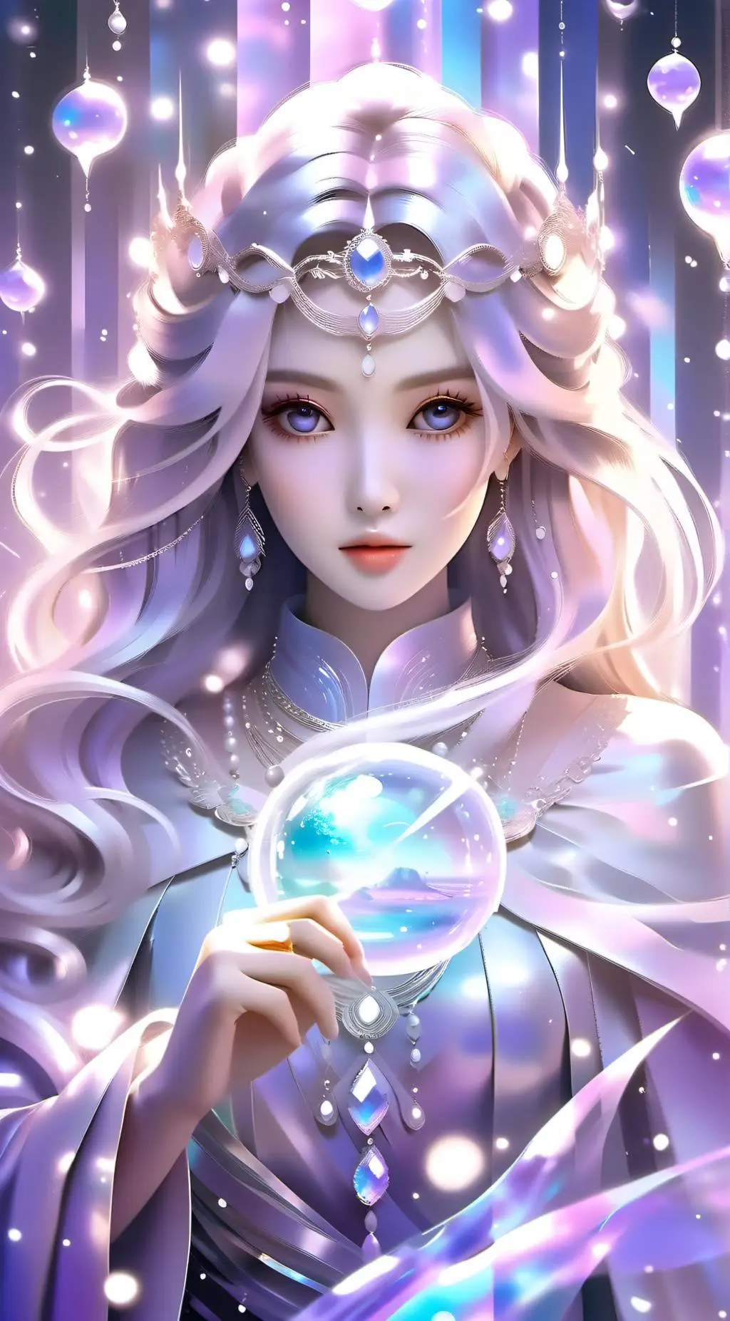 ai character: Lily background