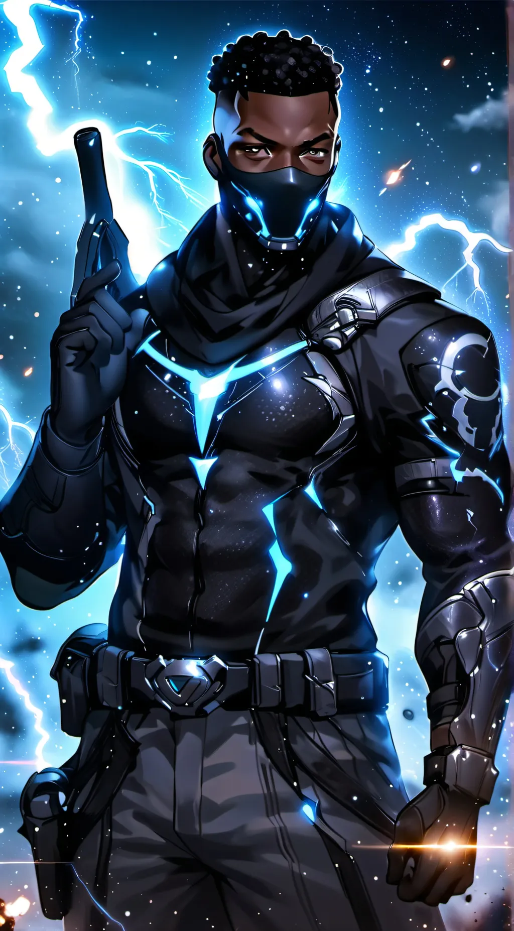 ai character: the bolt/Romeo  background