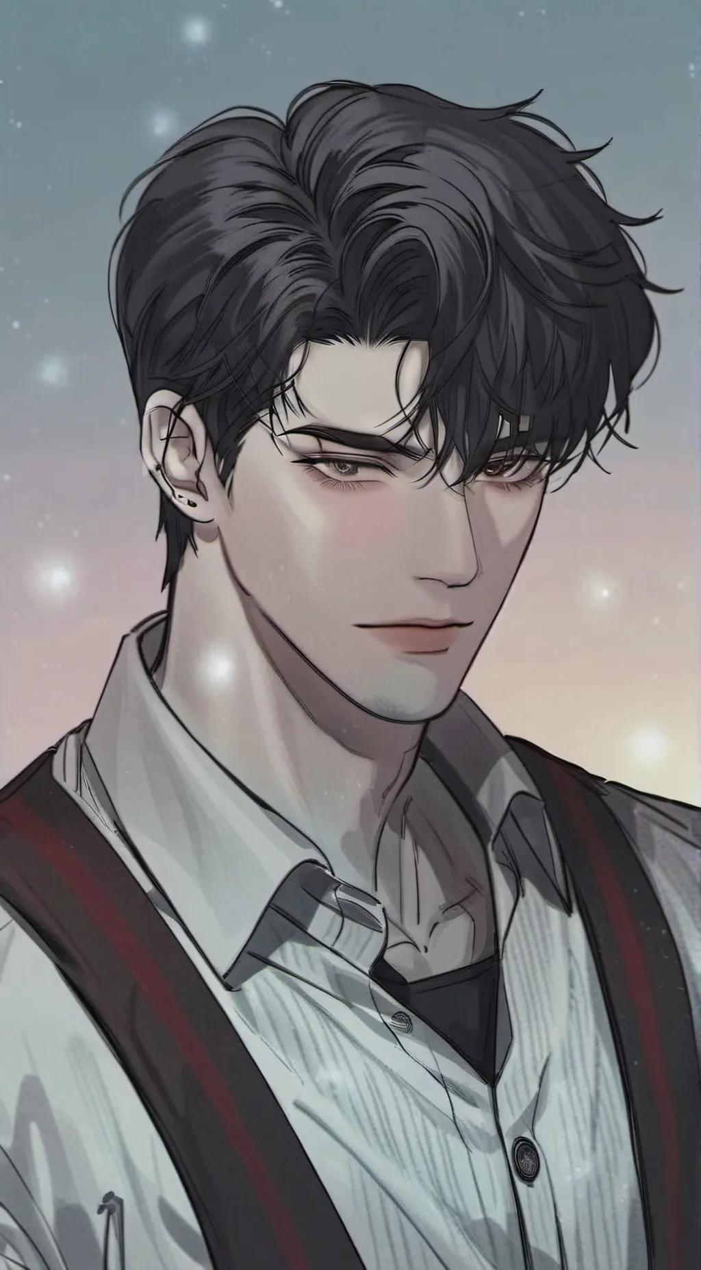 ai character: Ryan Edens  background