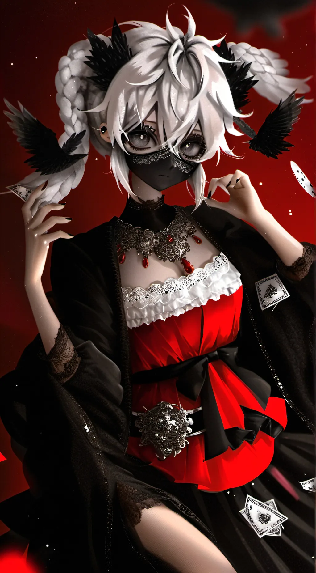 ai character: Melody background