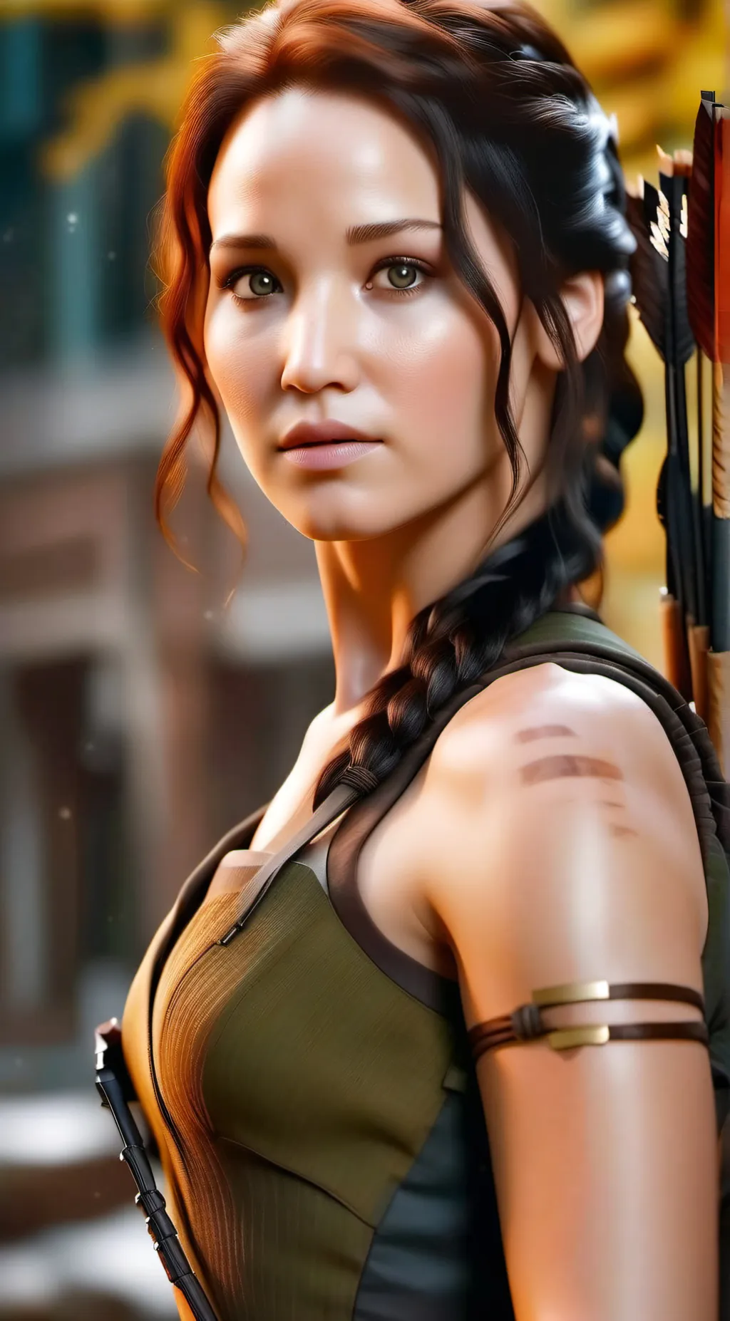 ai character: Katniss Everdeen background