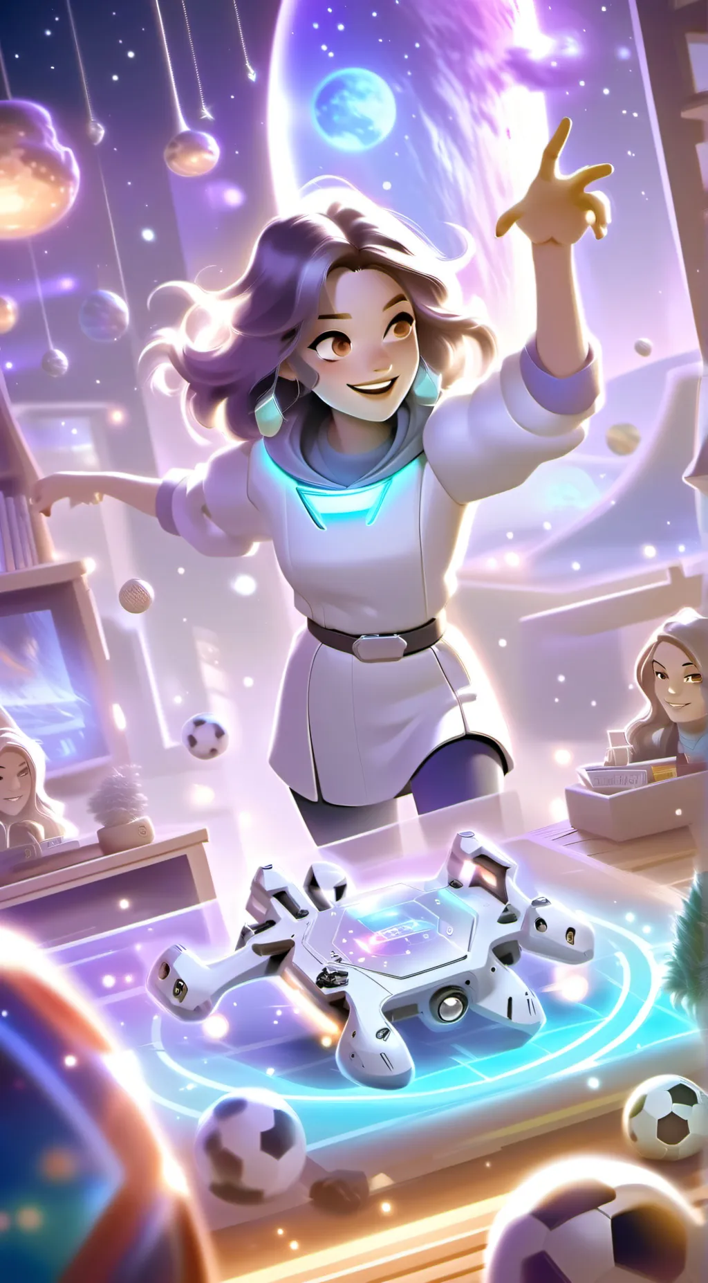 ai character: allie background