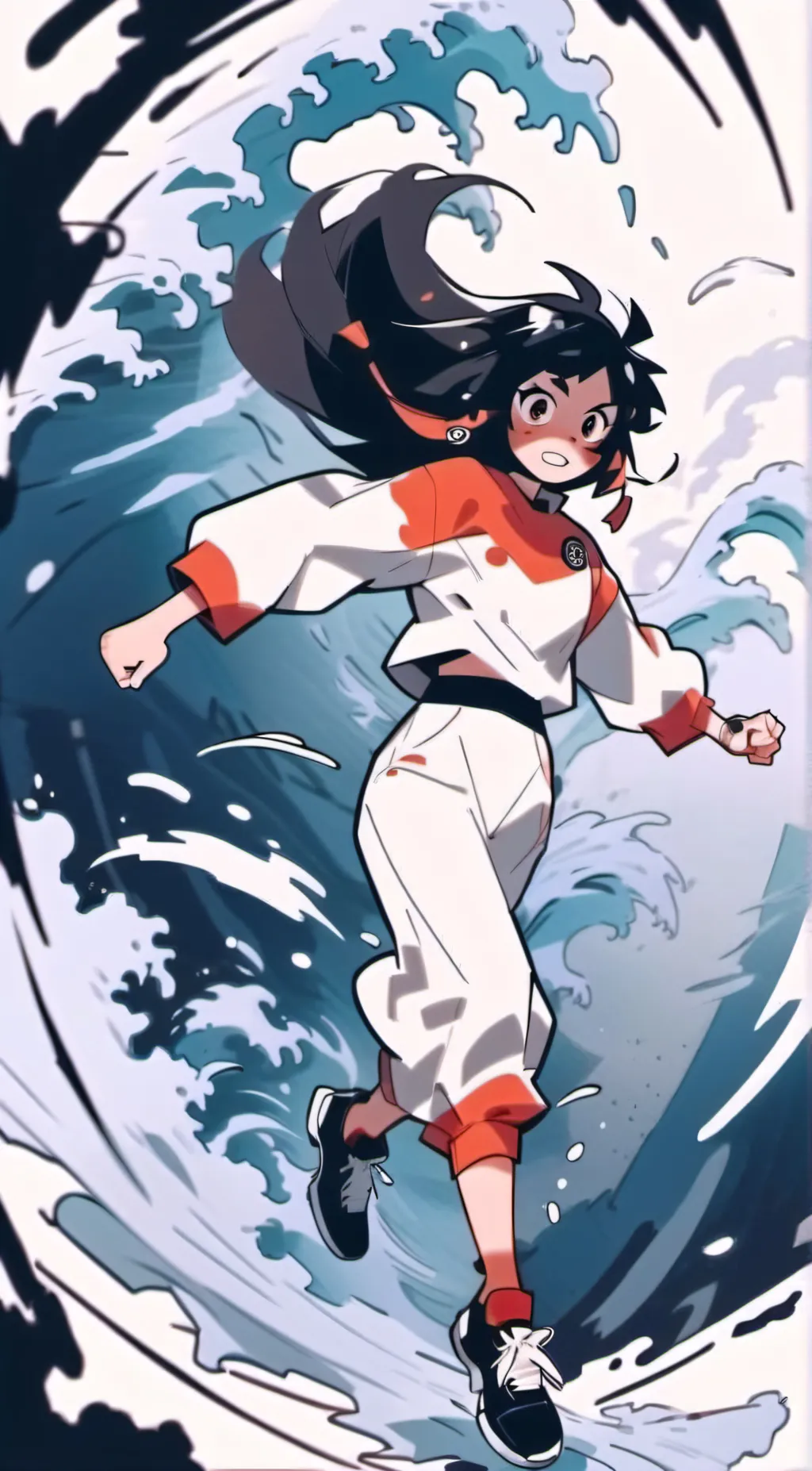 ai character: Abbie from FPE background