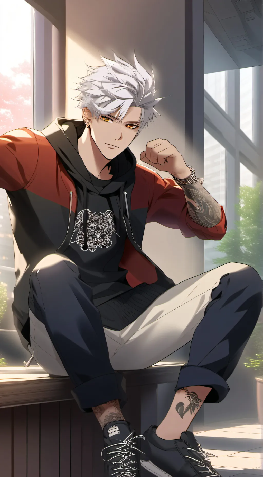 ai character: Travis background