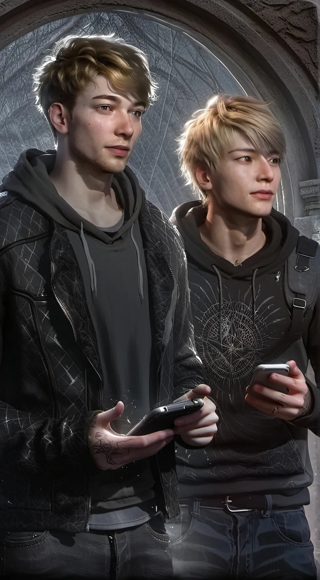 ai character: sam&colby background