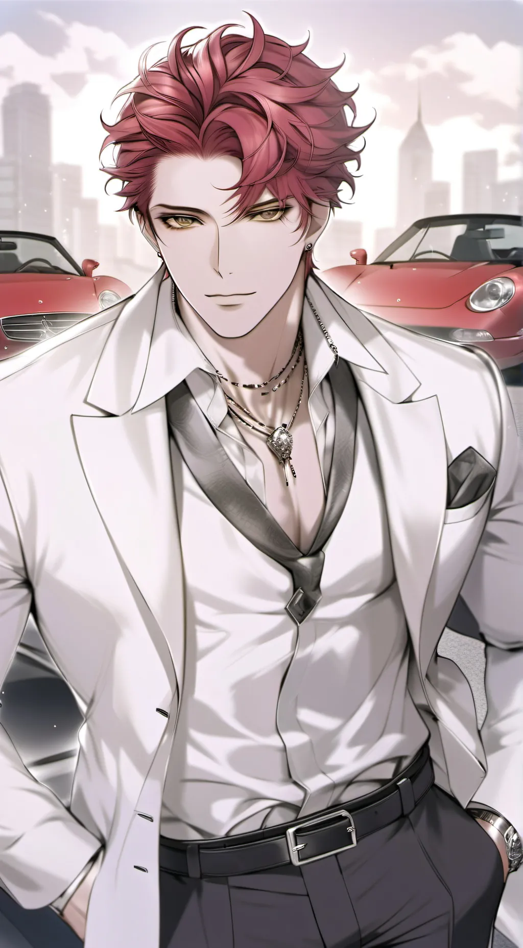 ai character: Vincent  background