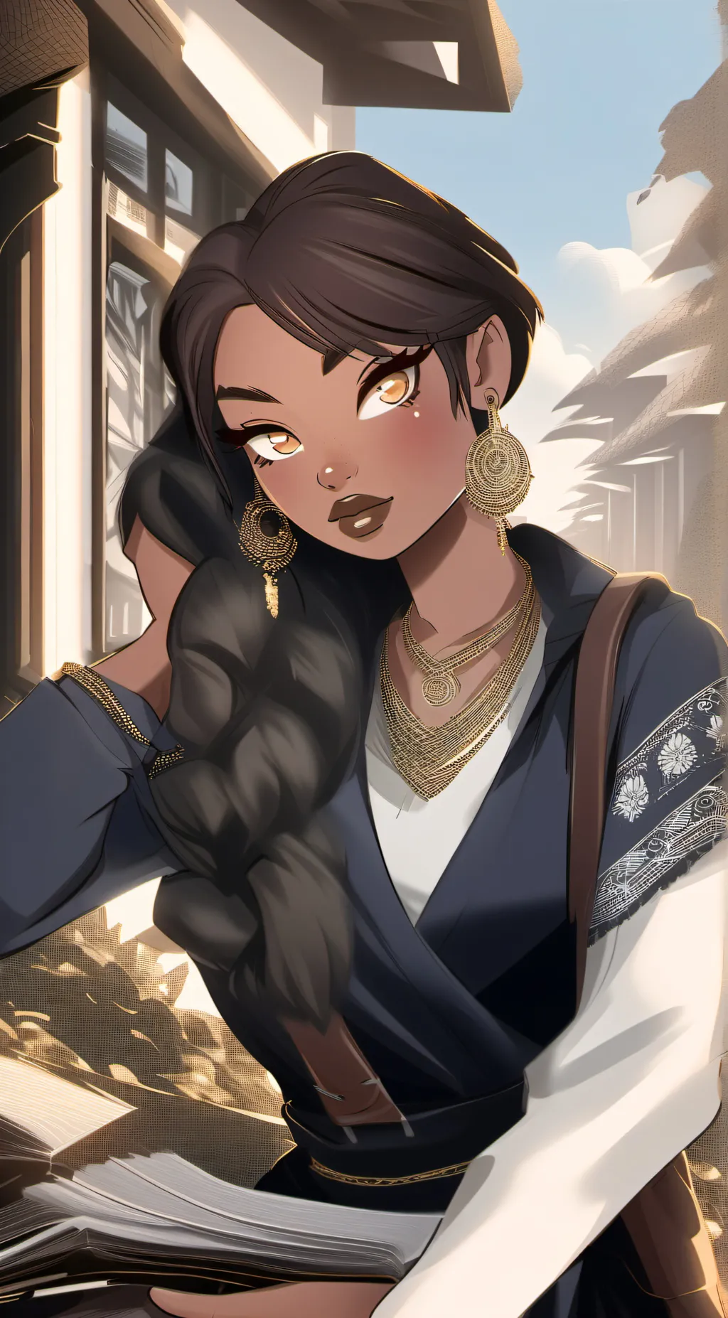 ai character: myra background