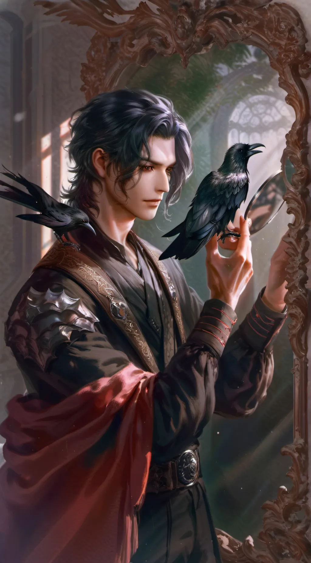 ai character: Nero background