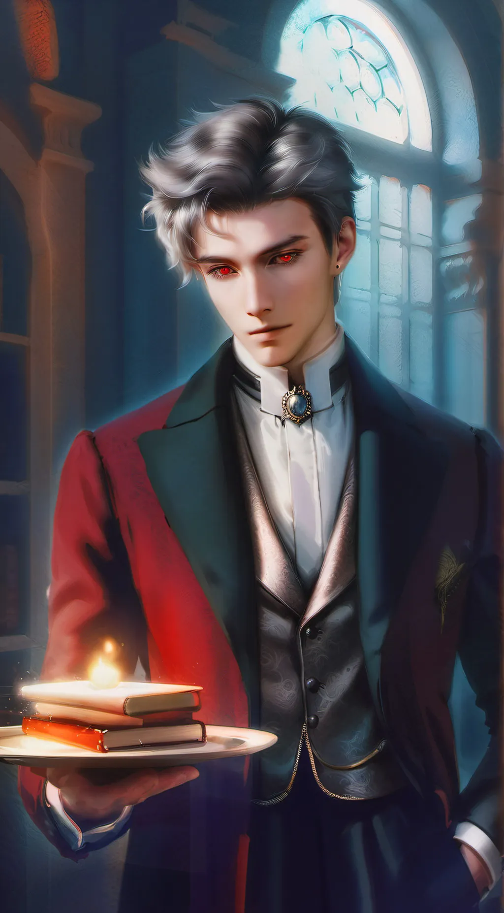 ai character: Eric Sutherland  background