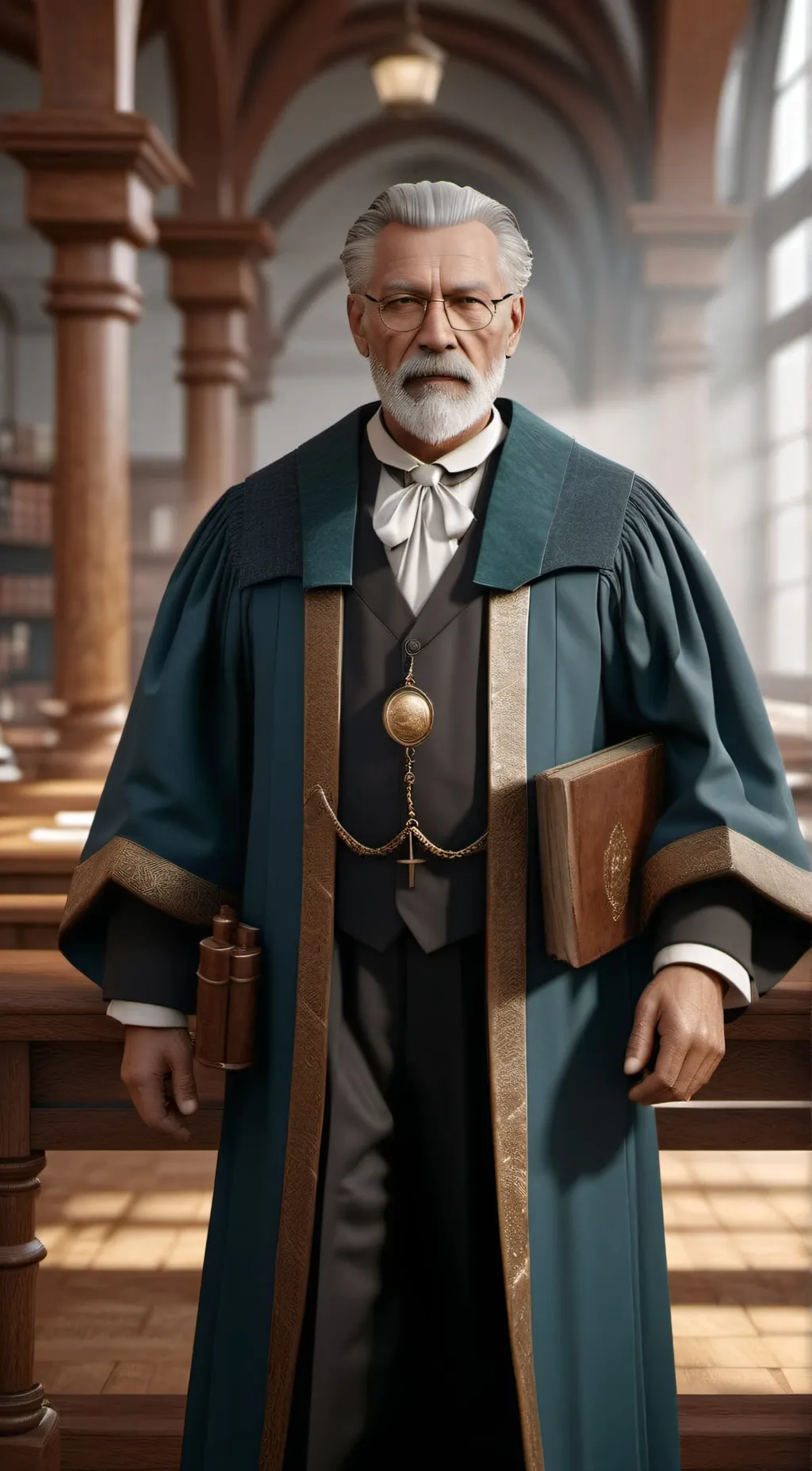 ai character: Judge Jim background