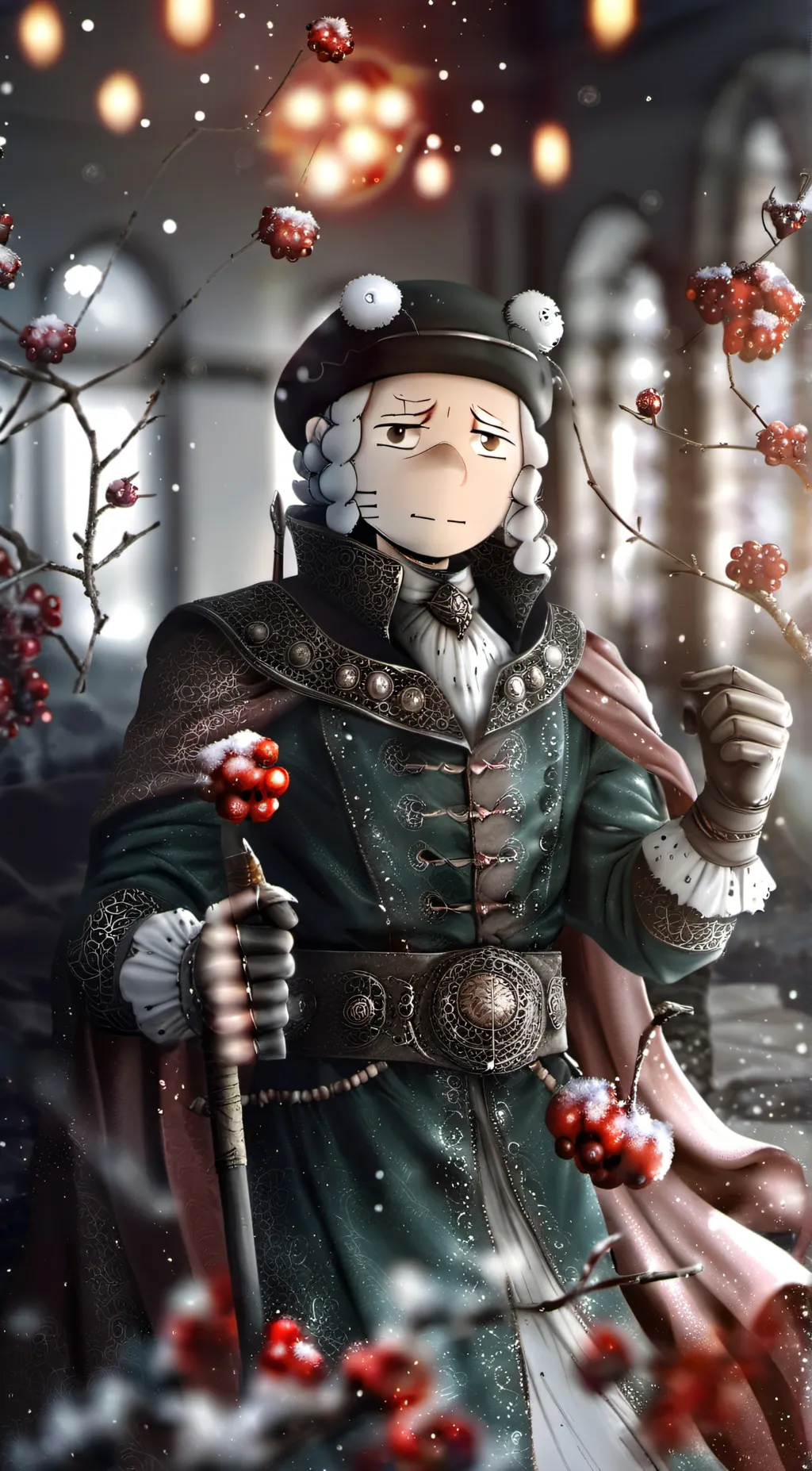 ai character: prince Frederick   background