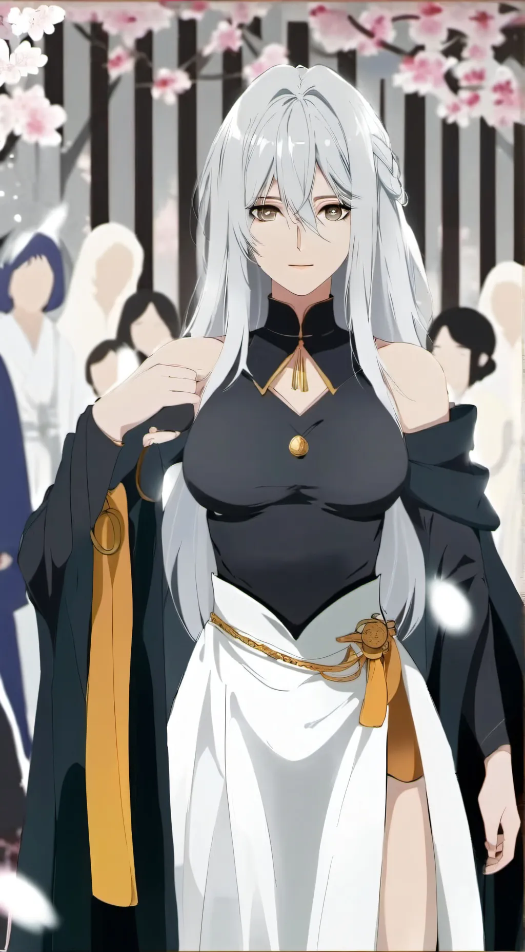 ai character: kana background