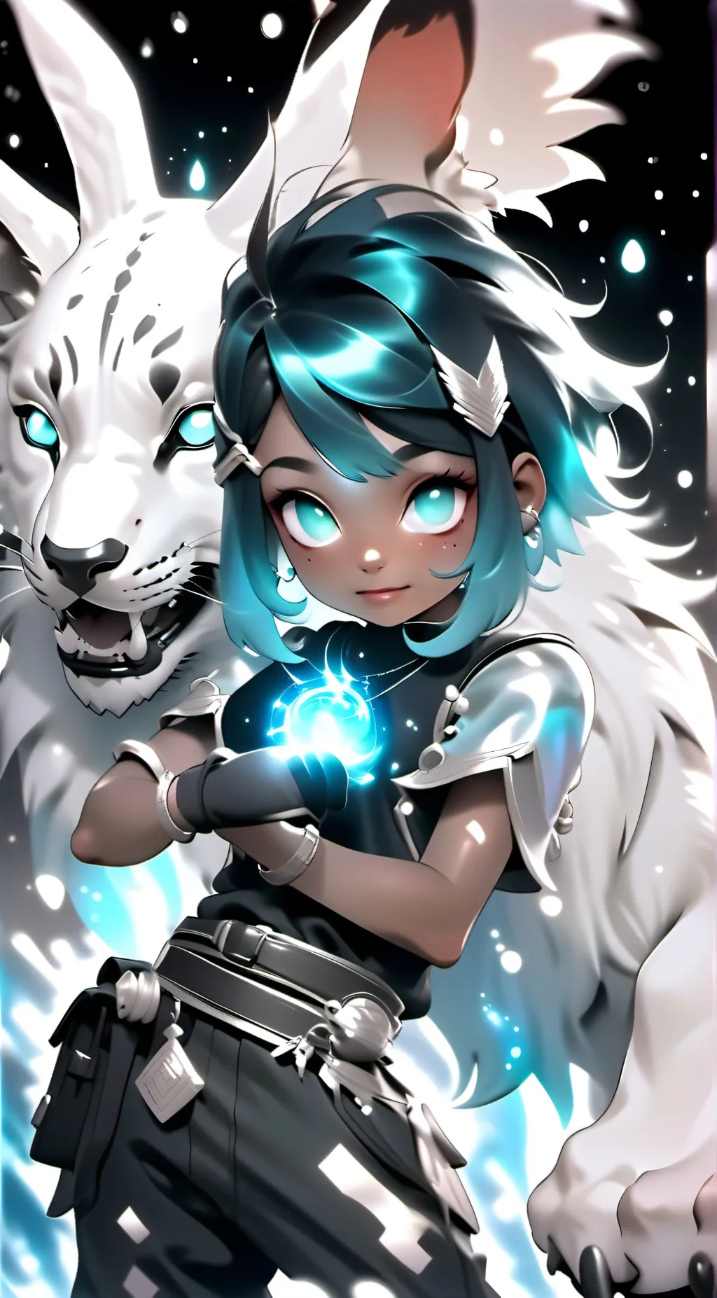 ai character: Lila background