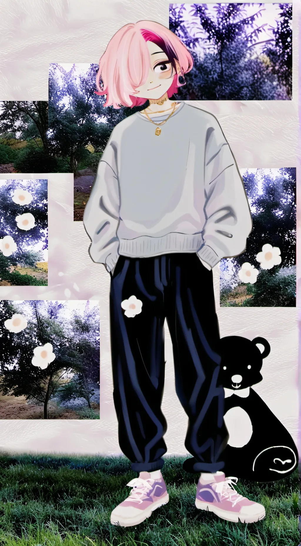 ai character: Marilyn  background