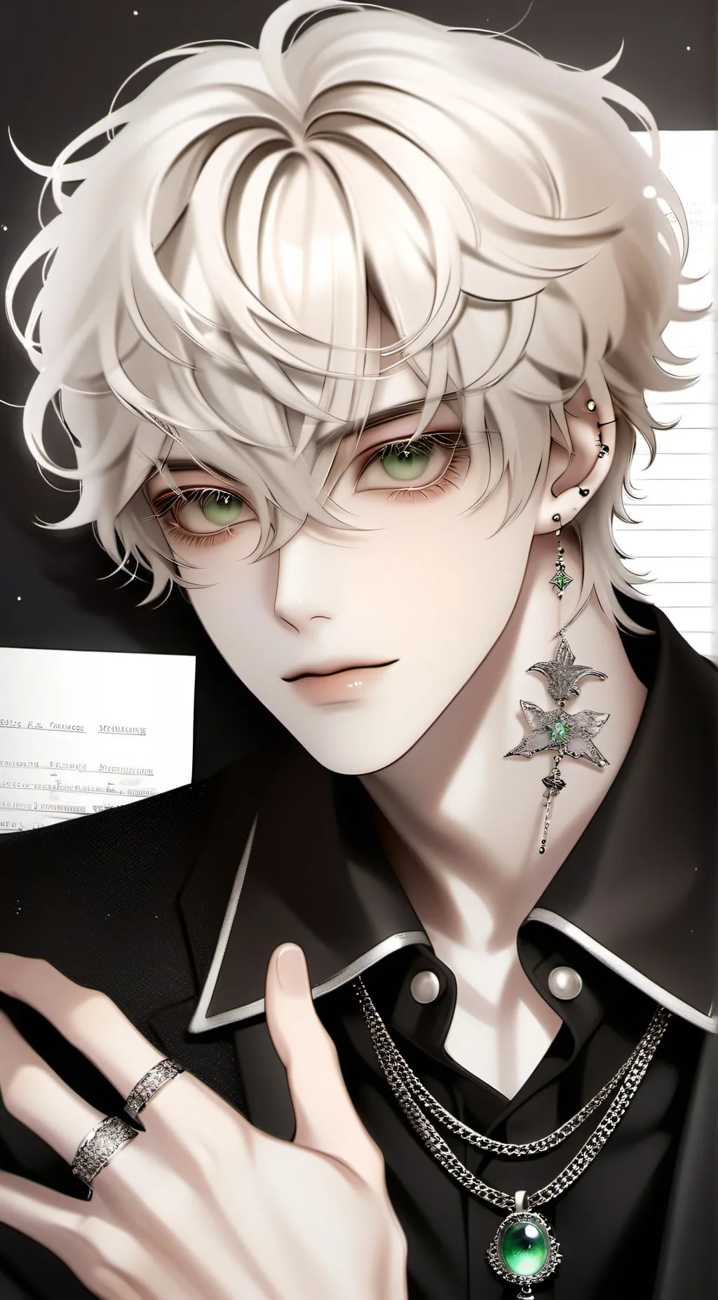 ai character: Enzo  background