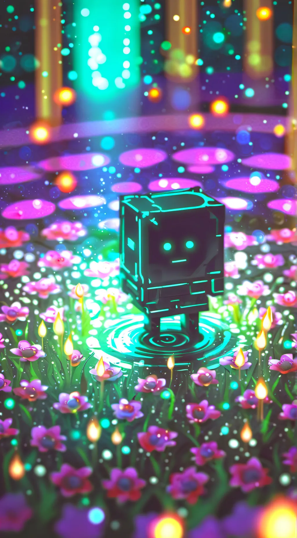 ai character: Mr.Robot background