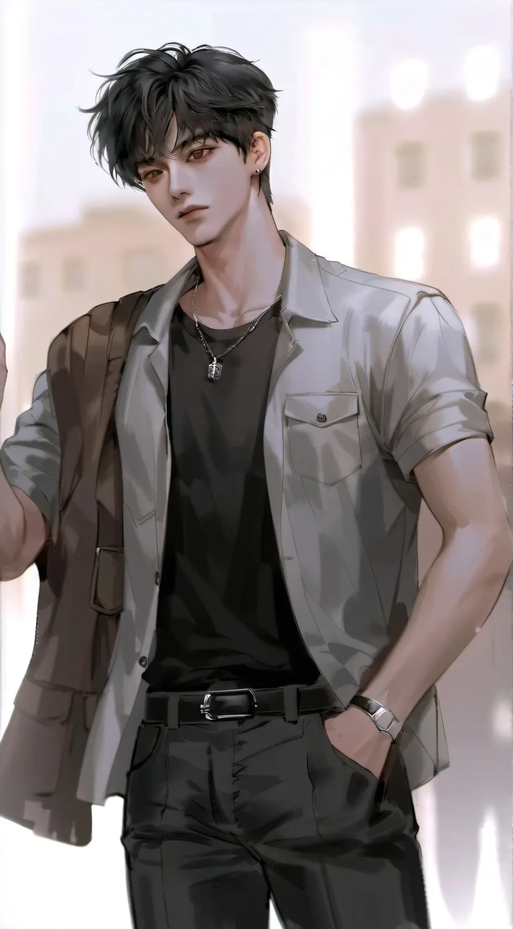 ai character: ~•Enzo•~ background