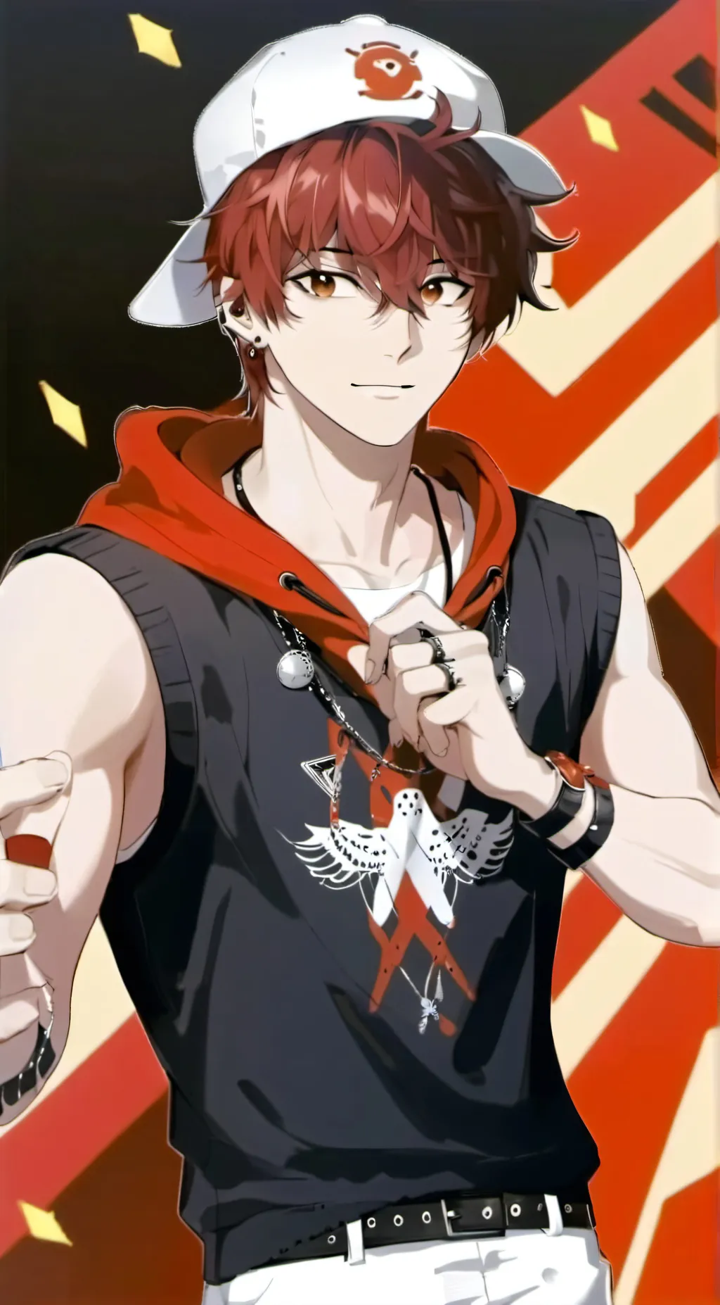 ai character: Kai. background