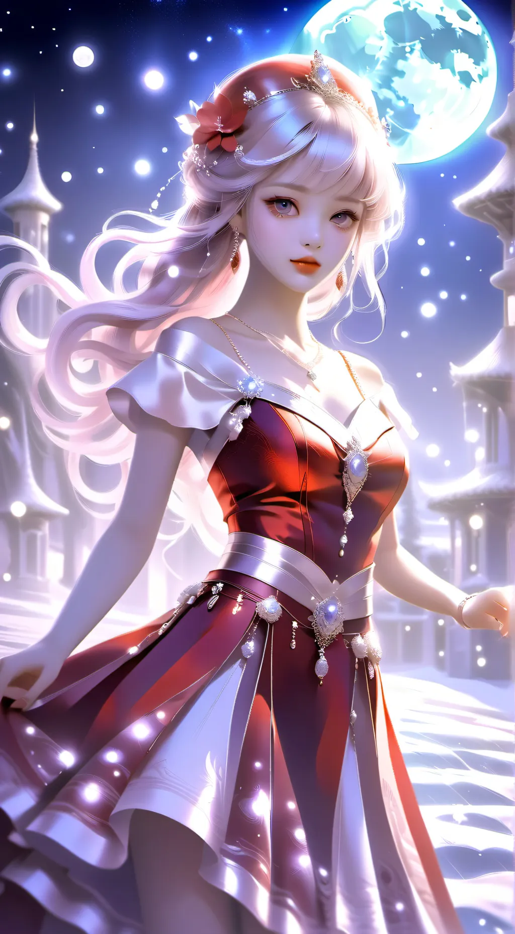 ai character: Lilly background