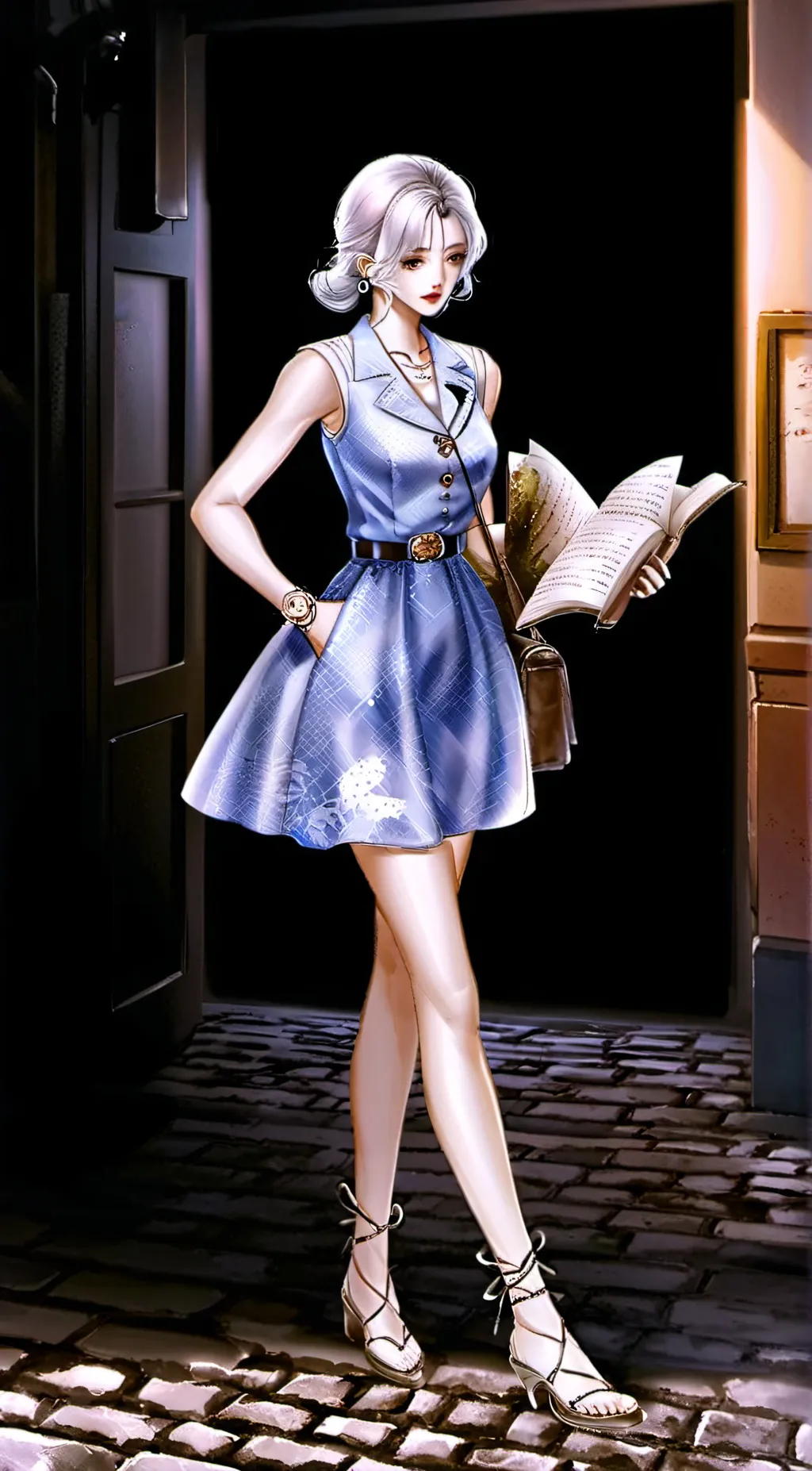 ai character: Evelyn background