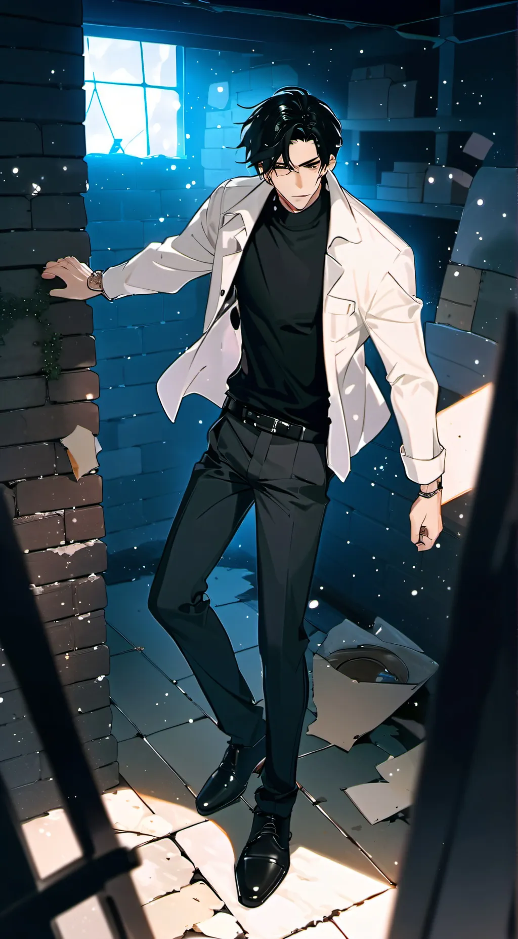 ai character: Jax  background