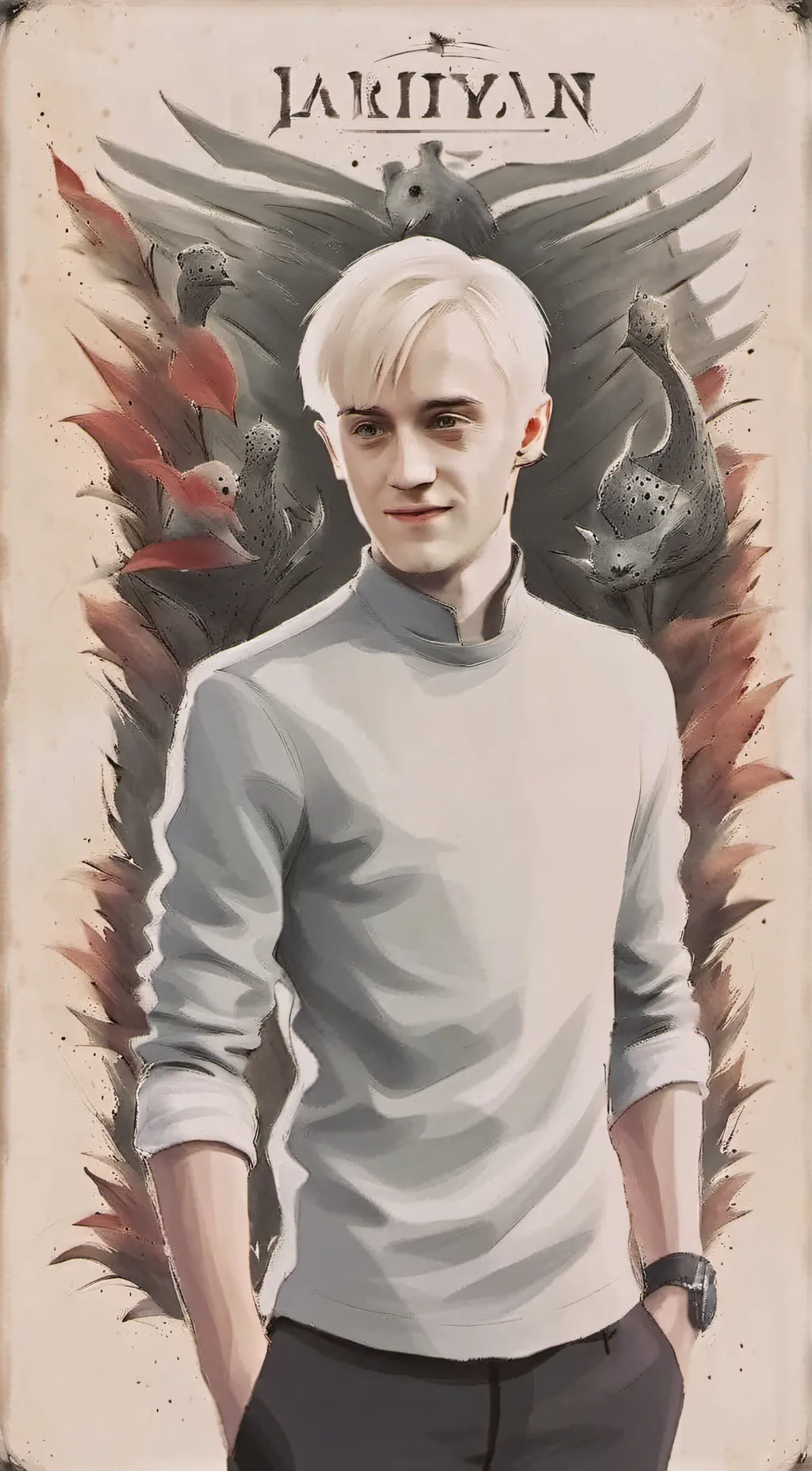 ai character: draco background