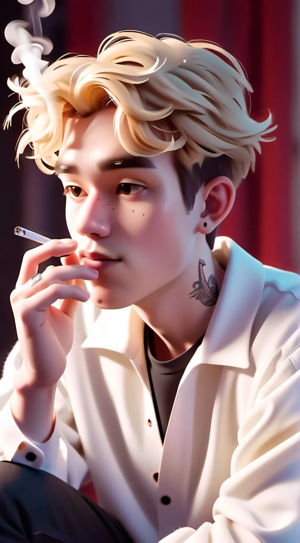 ai character: Zachary  background