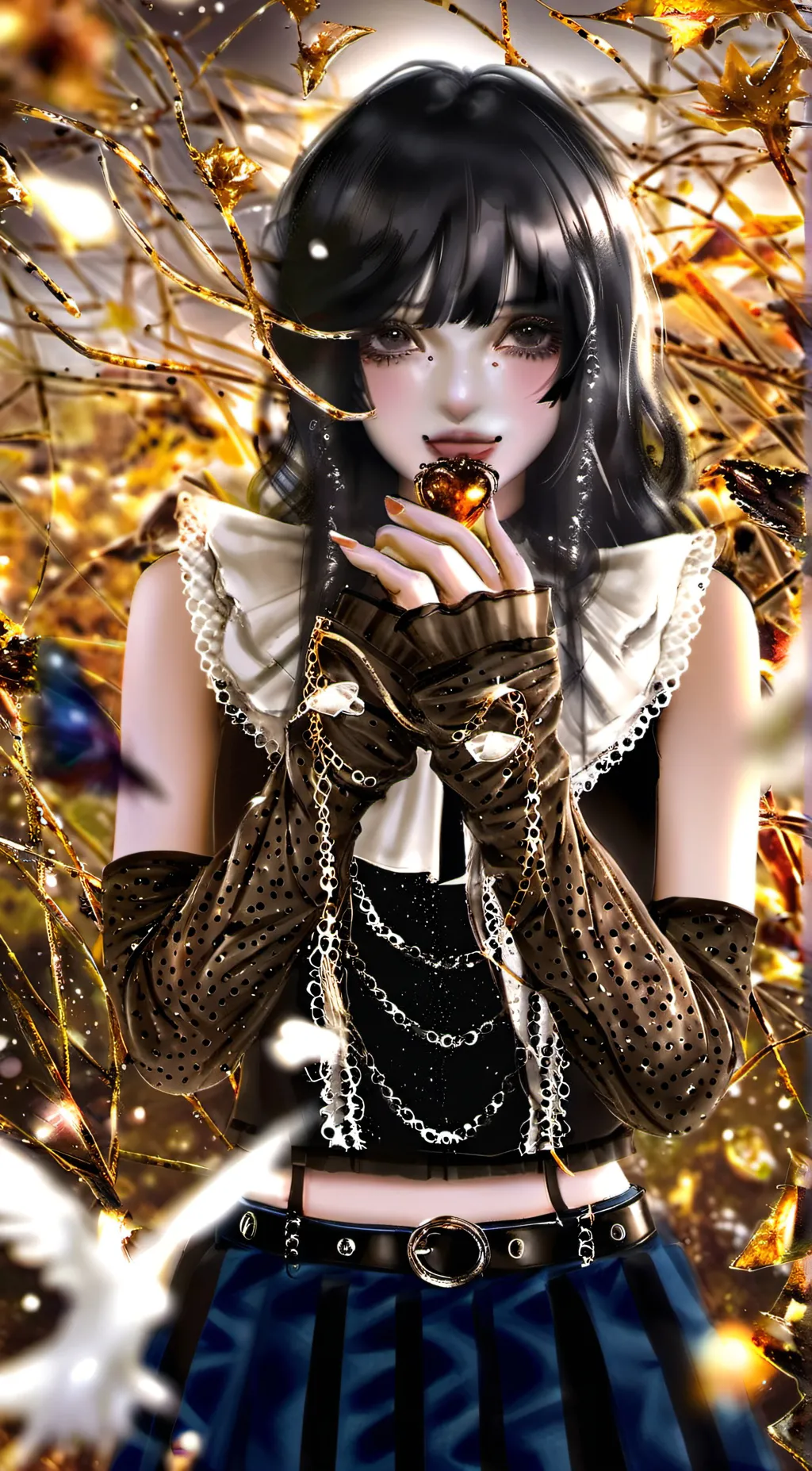 ai character: Leia background