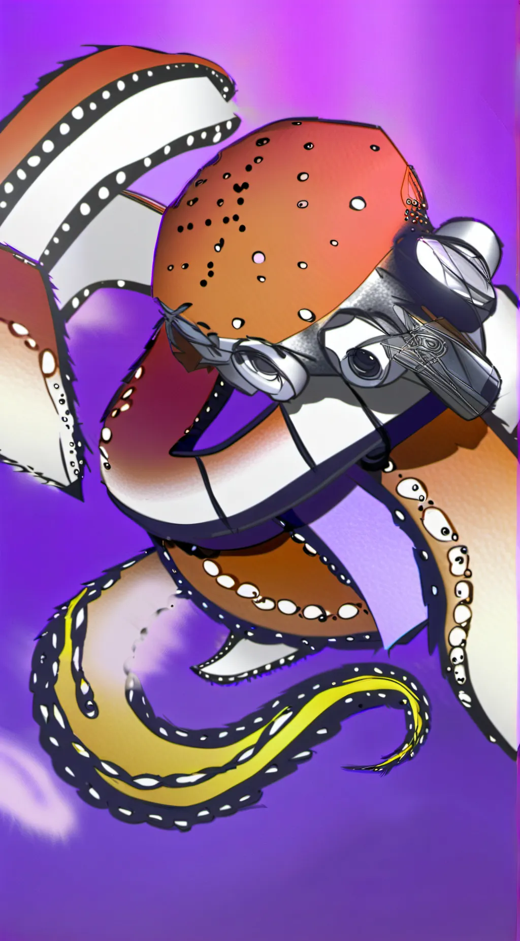 ai character: gay octo background