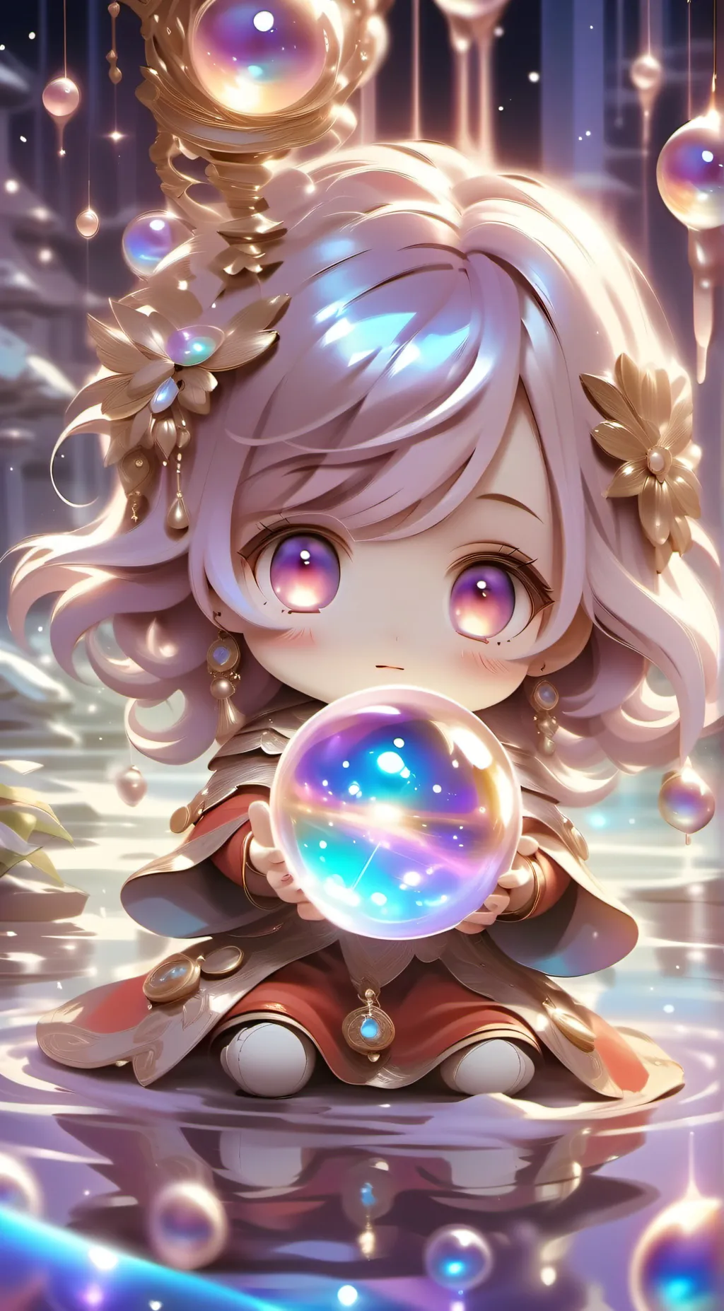 ai character: Kitty background