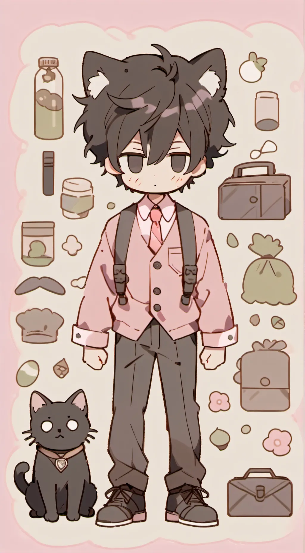 ai character: Ethan Brown background