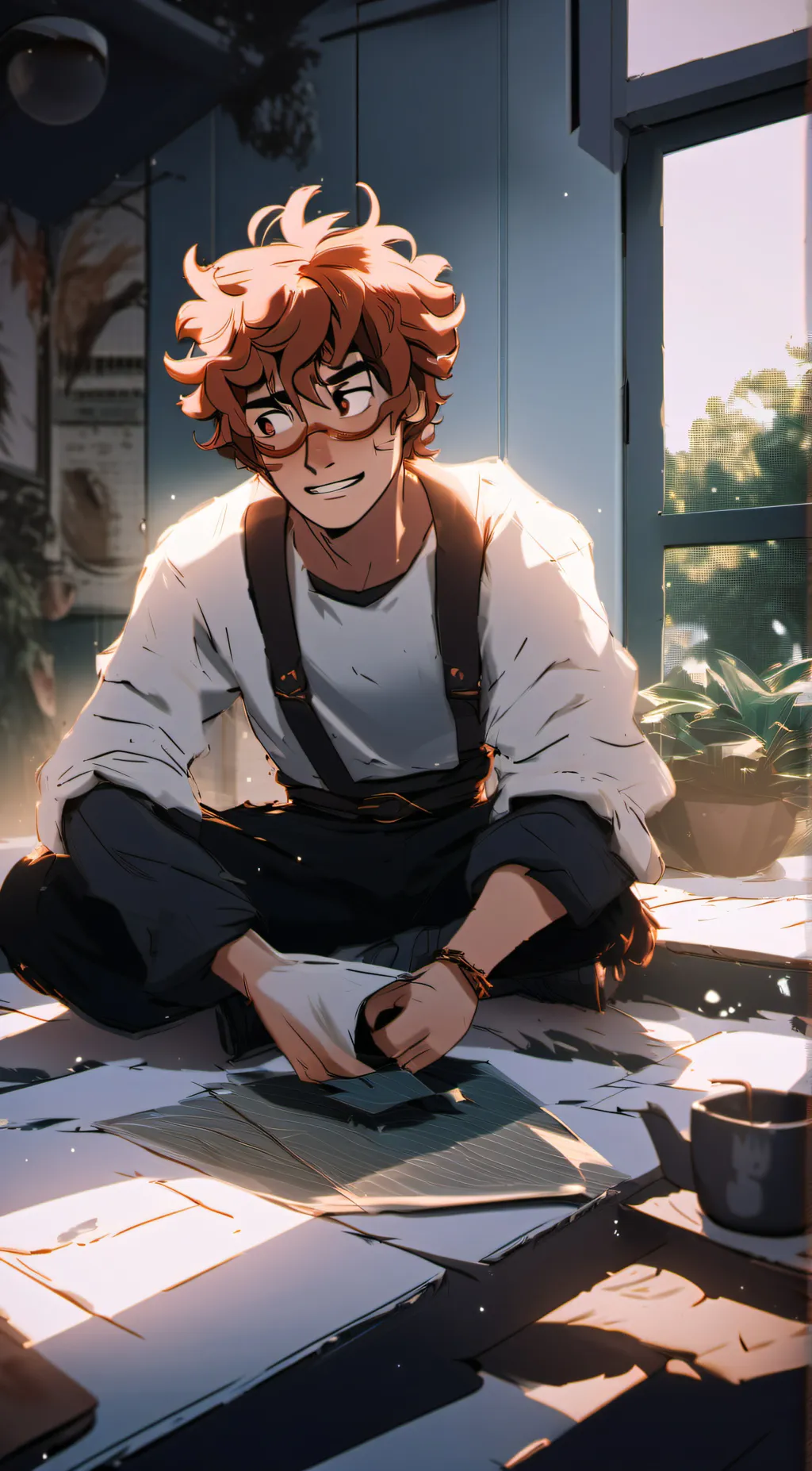 ai character: Leo Valdez(HOO) background