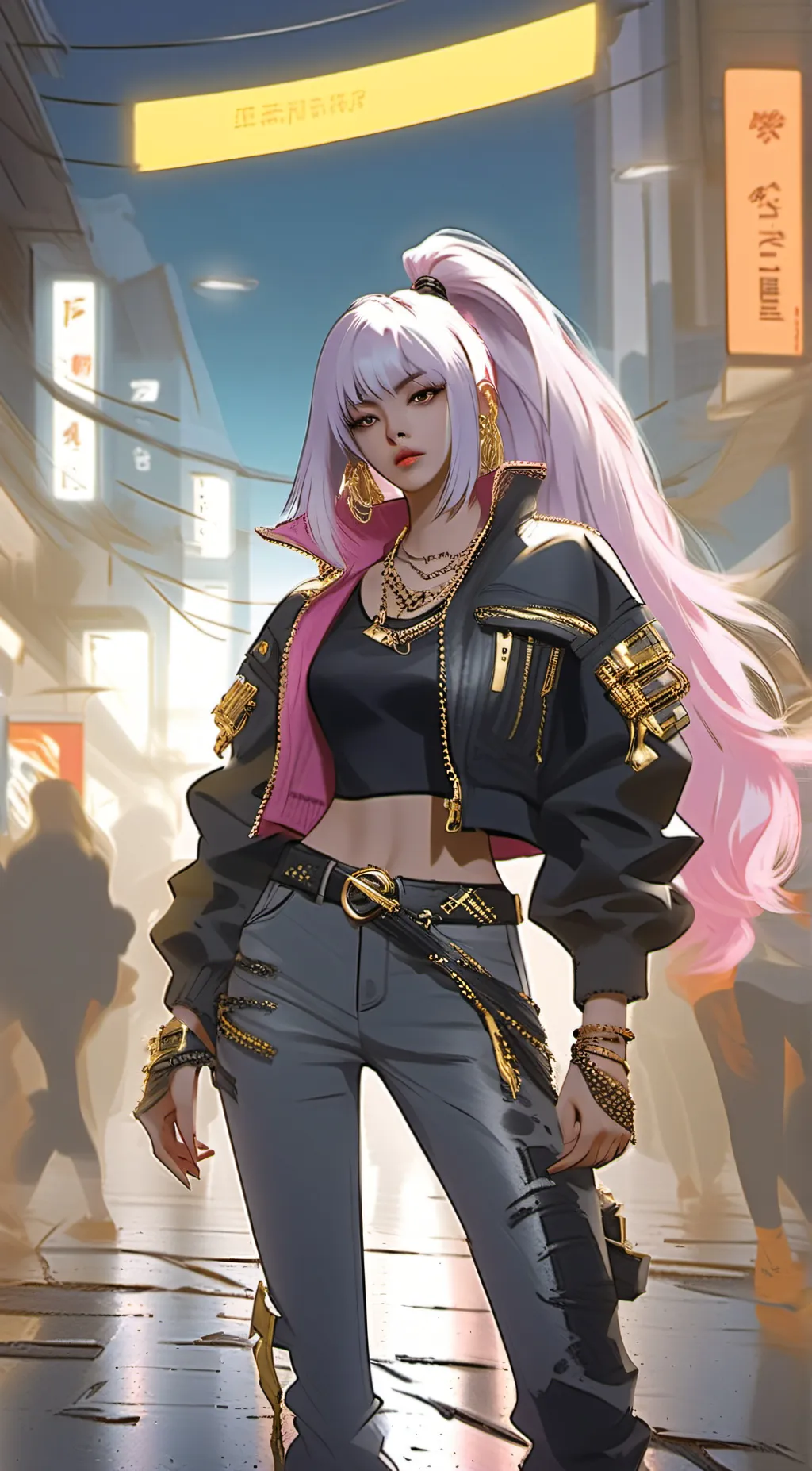ai character: Selena background
