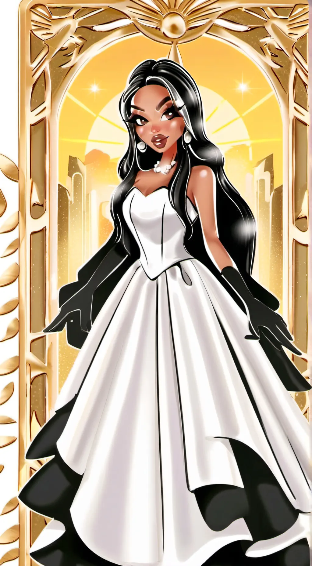 ai character: Jazmine background