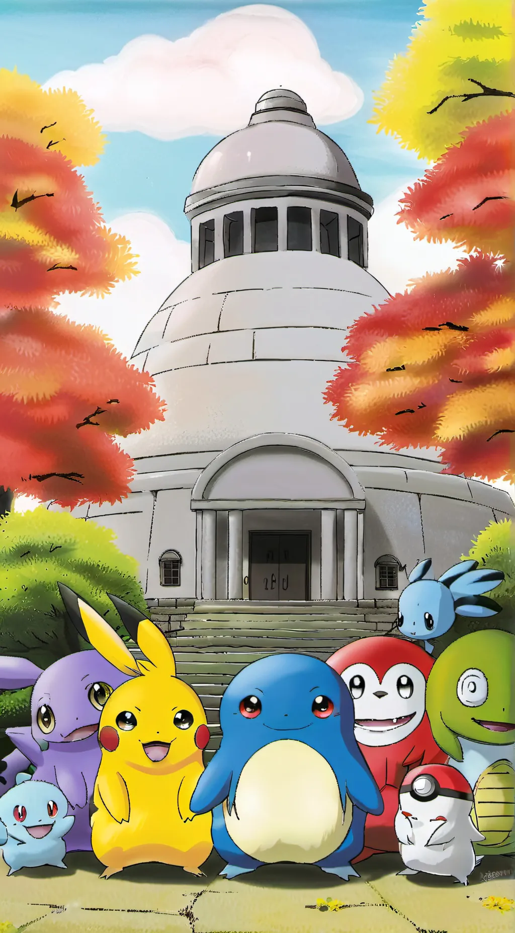 ai character: Pokédome background