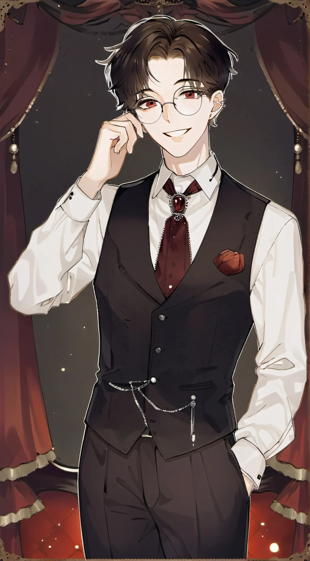 ai character: Alastor (alive) background