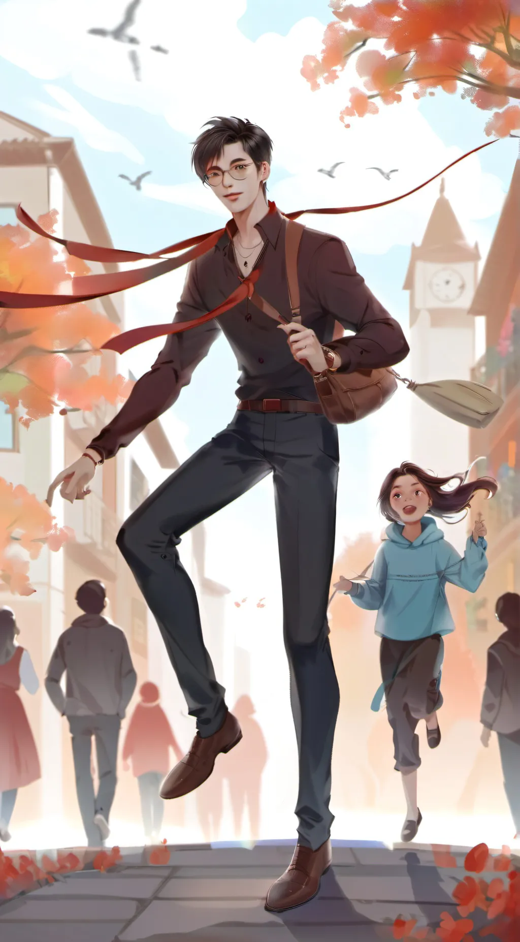 ai character: Dave background