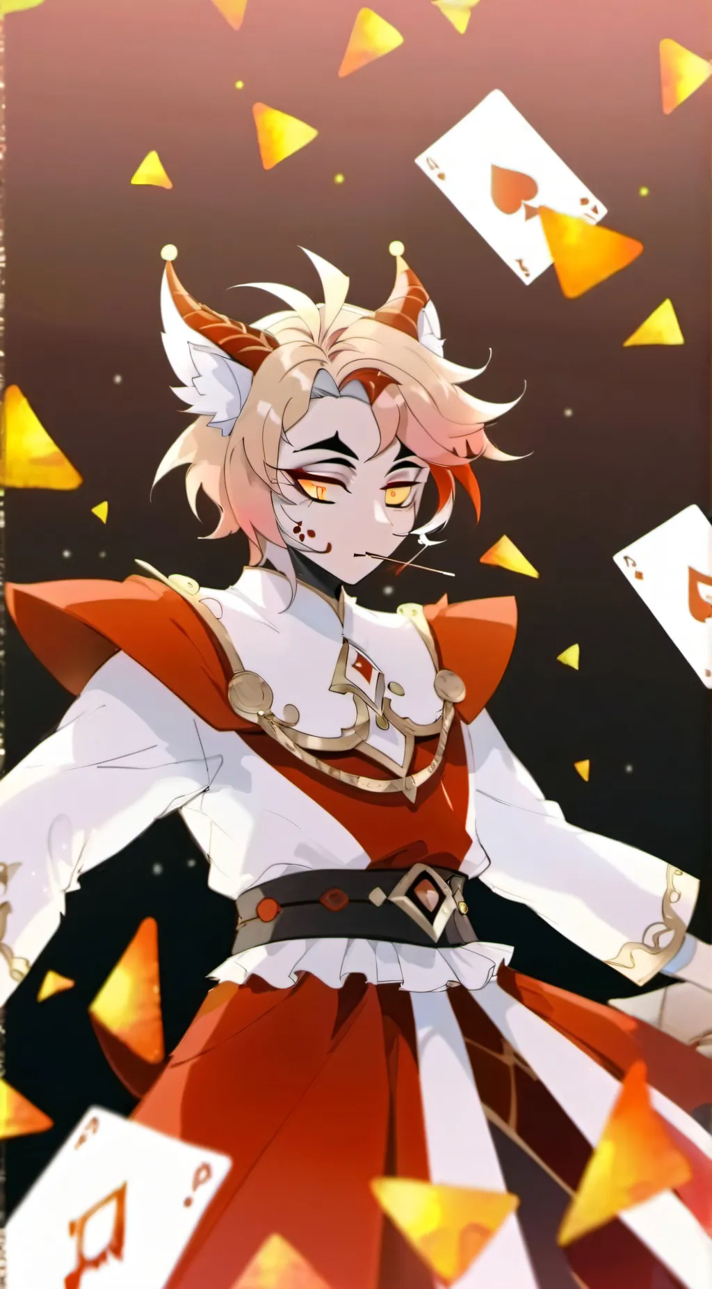 ai character: Hazbin hotel background