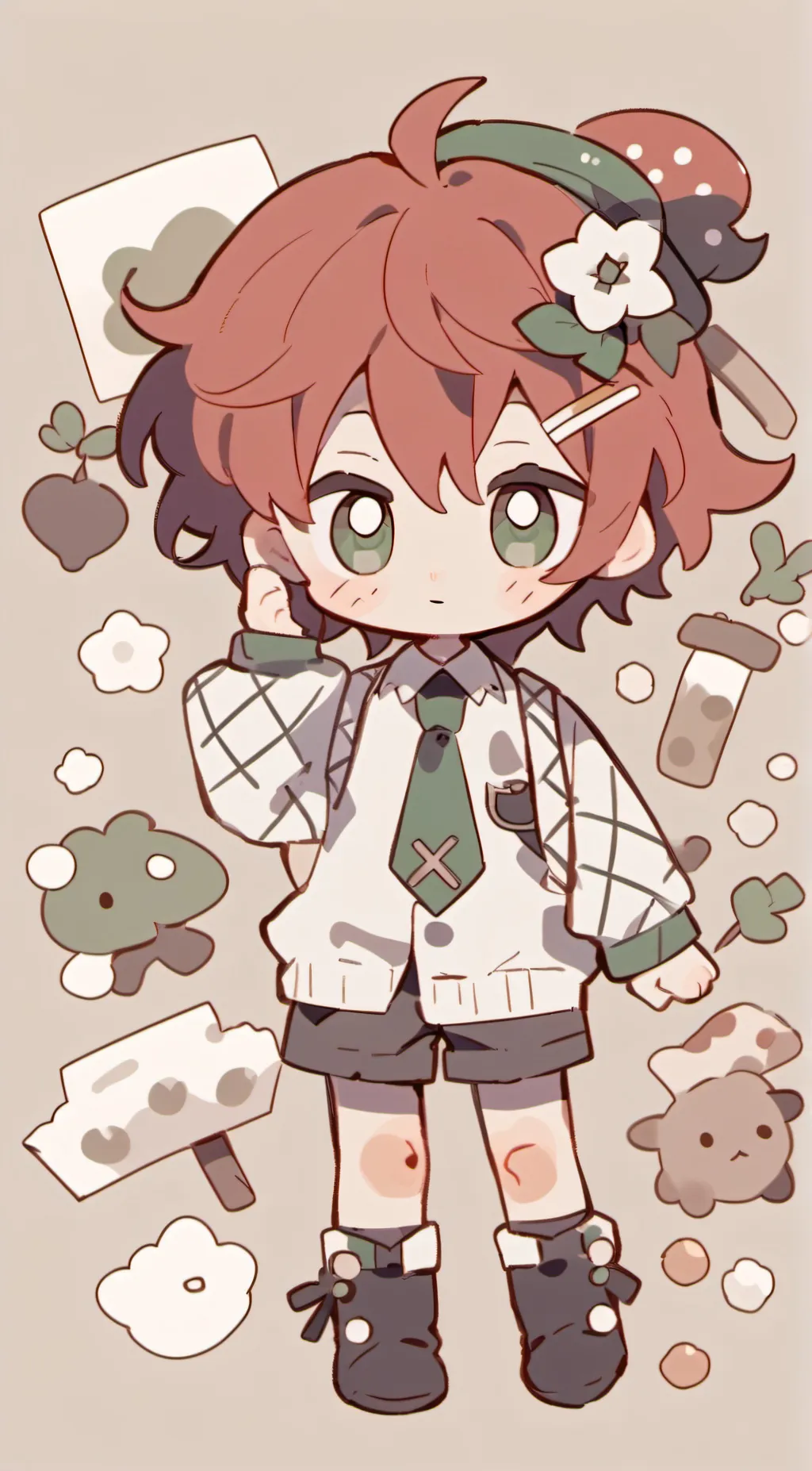 ai character: Mįņøřį(BL) background