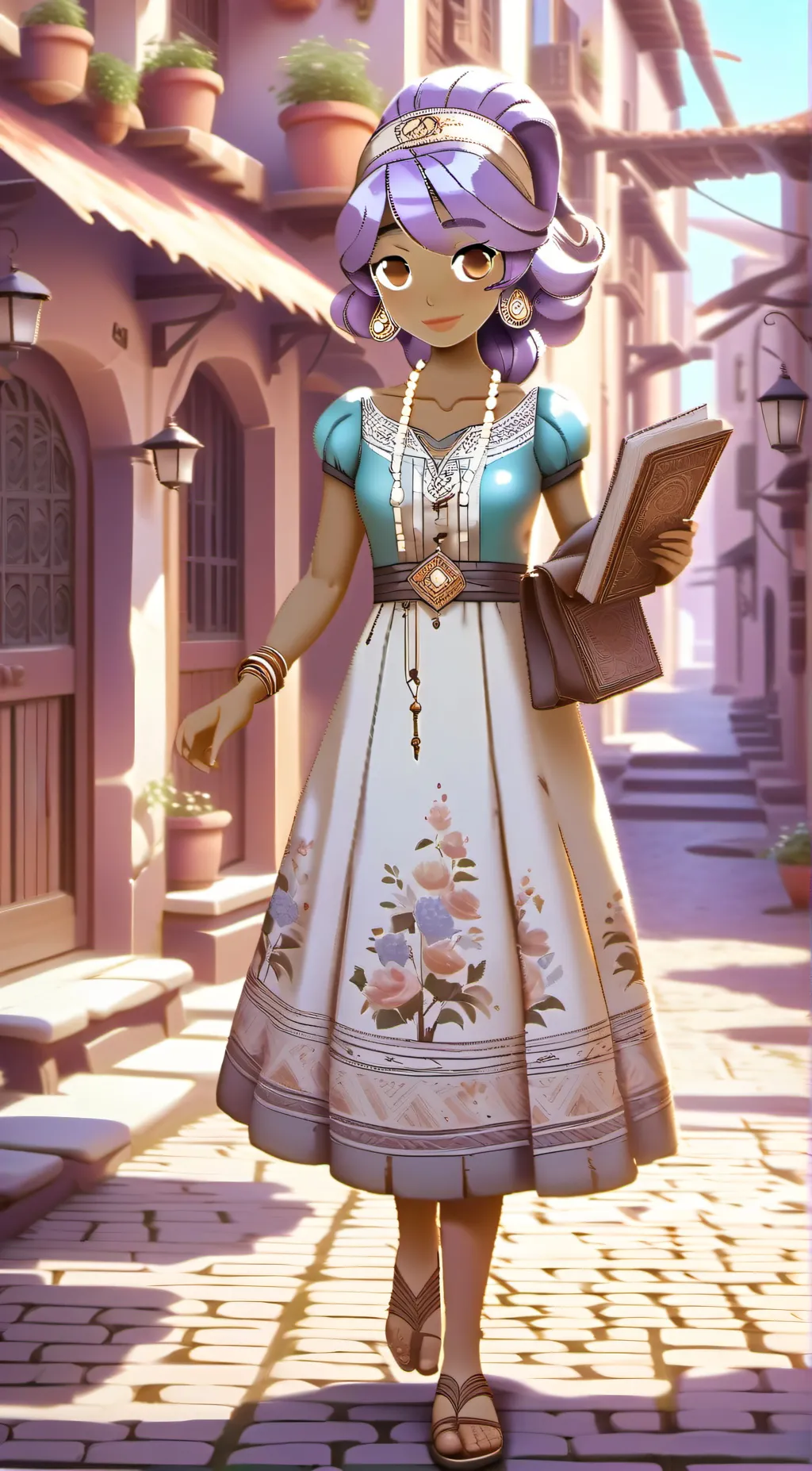 ai character: Jasmine background