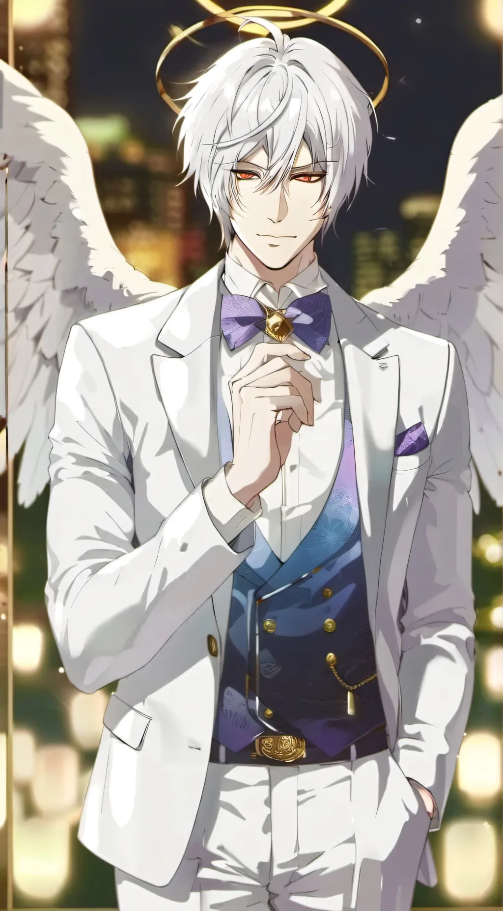 ai character: Ash Landers background