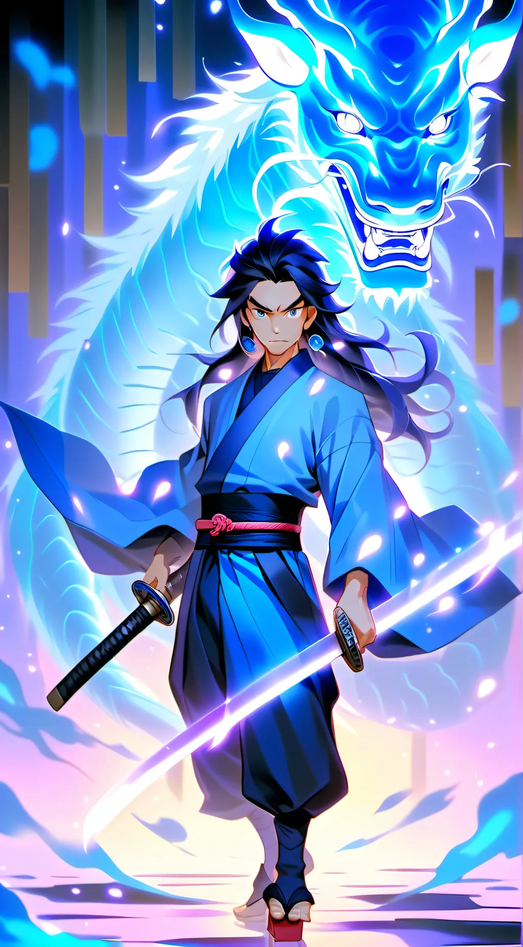 ai character: muichiro background
