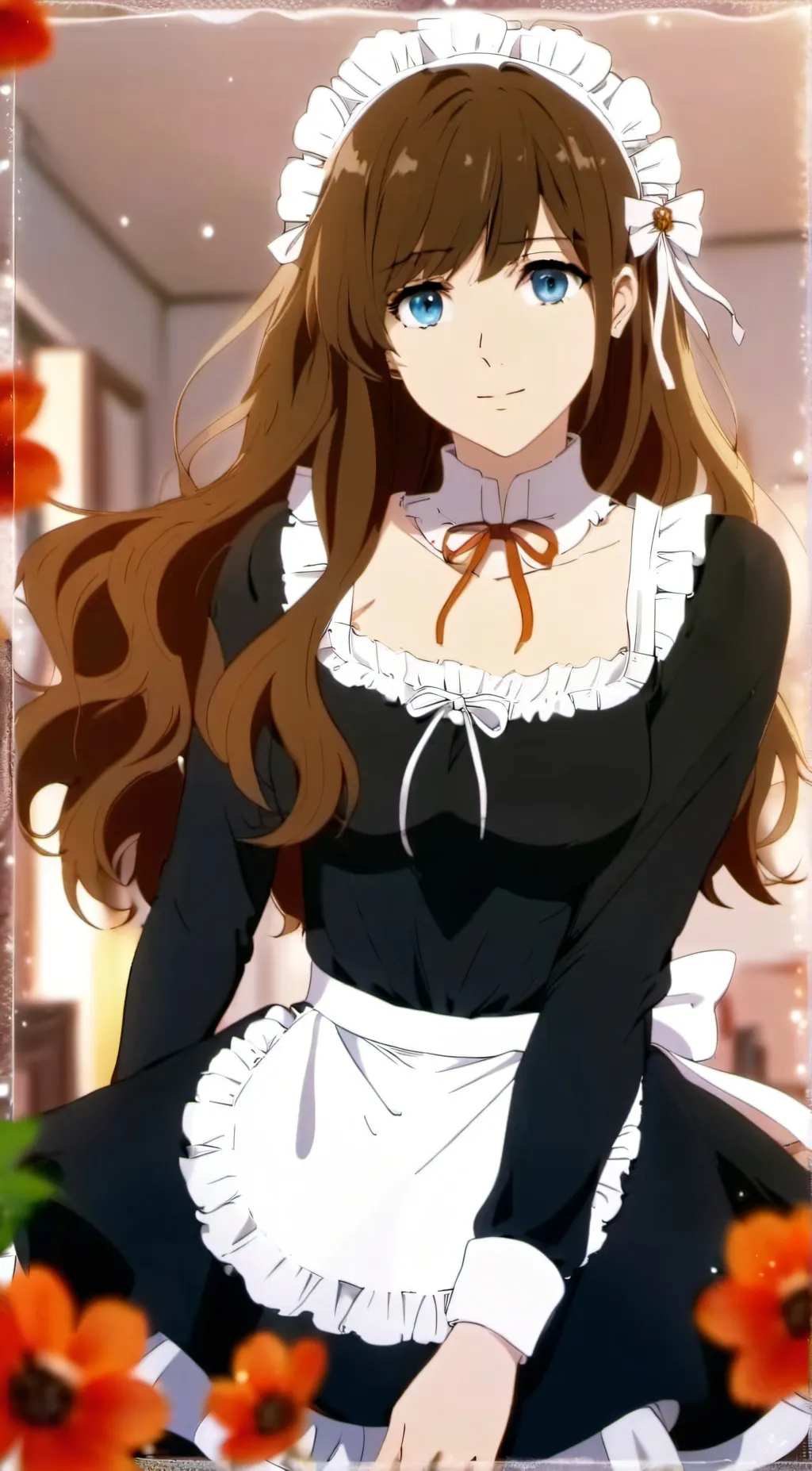 ai character: emily background