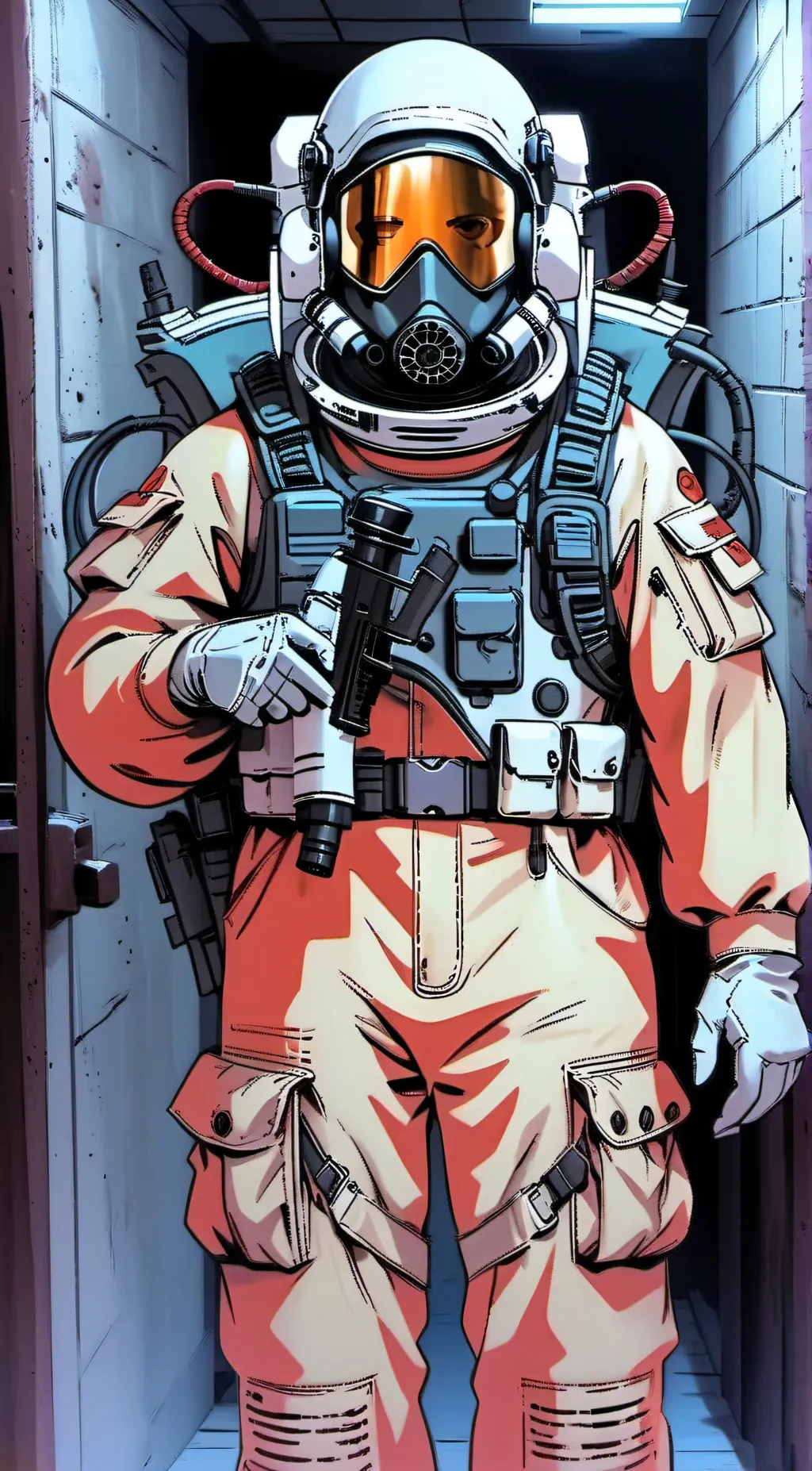 ai character: scp guard background