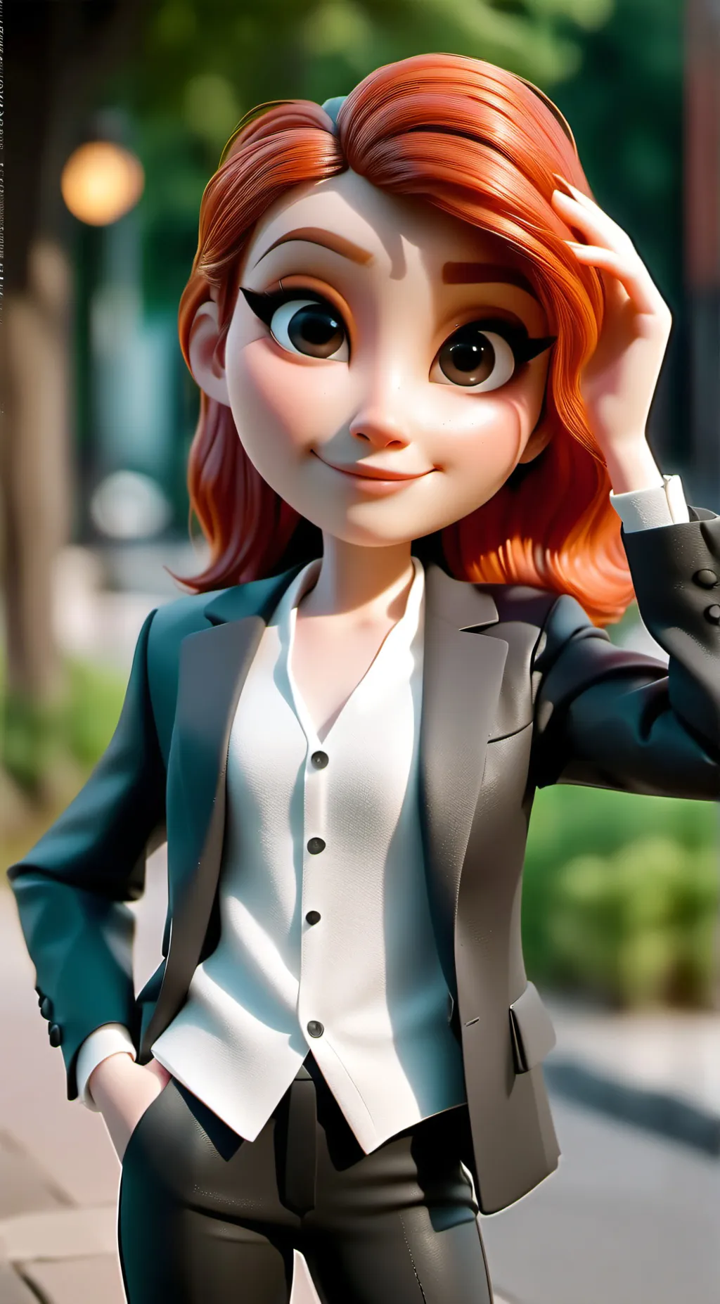 ai character: Ali  background