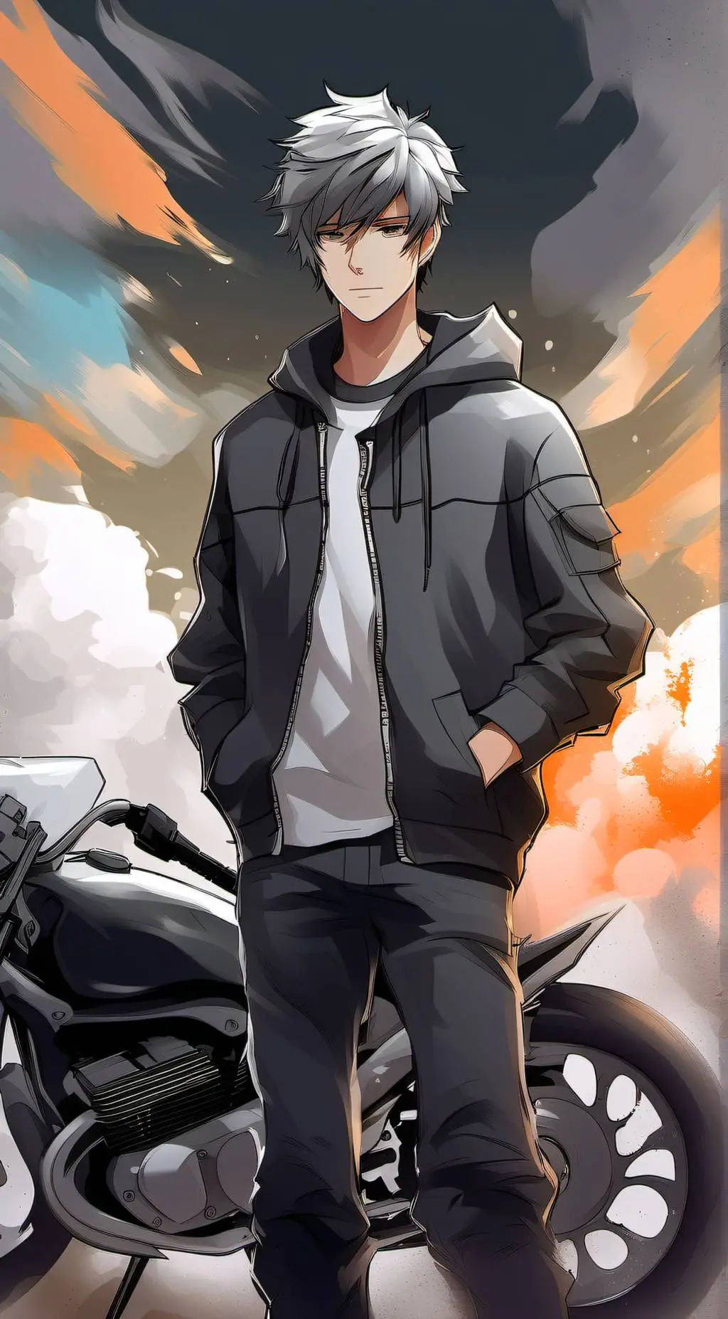 ai character: Justin background